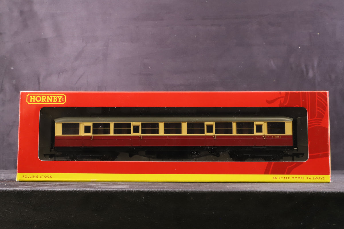 Hornby OO Rake Of 6 Gresley BR Crimson &amp; Cream Coaches Inc. R4179A &amp; R4180x5