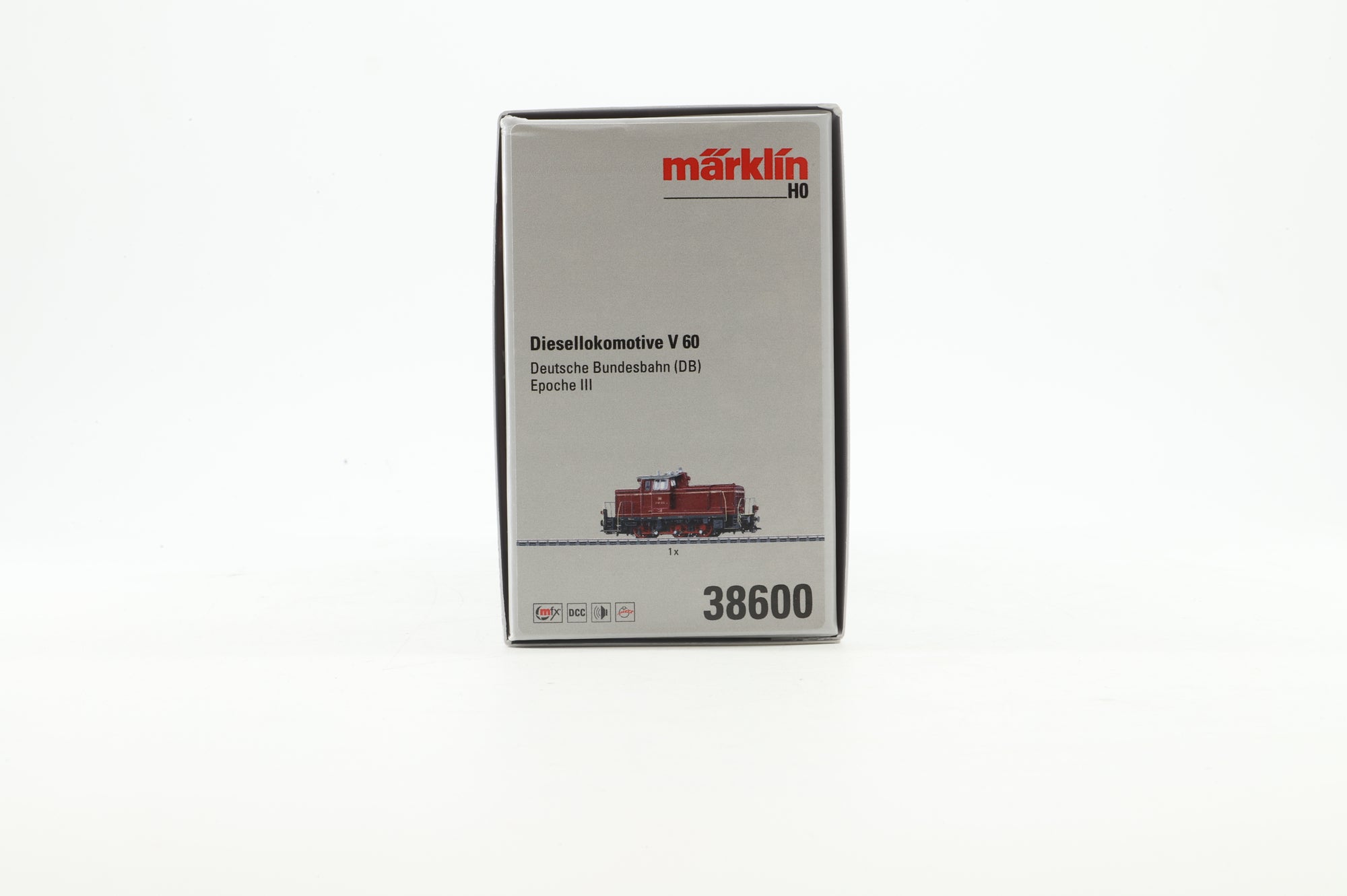 Marklin HO 38600 V60 334 in DB Lined Red - DCC Sound