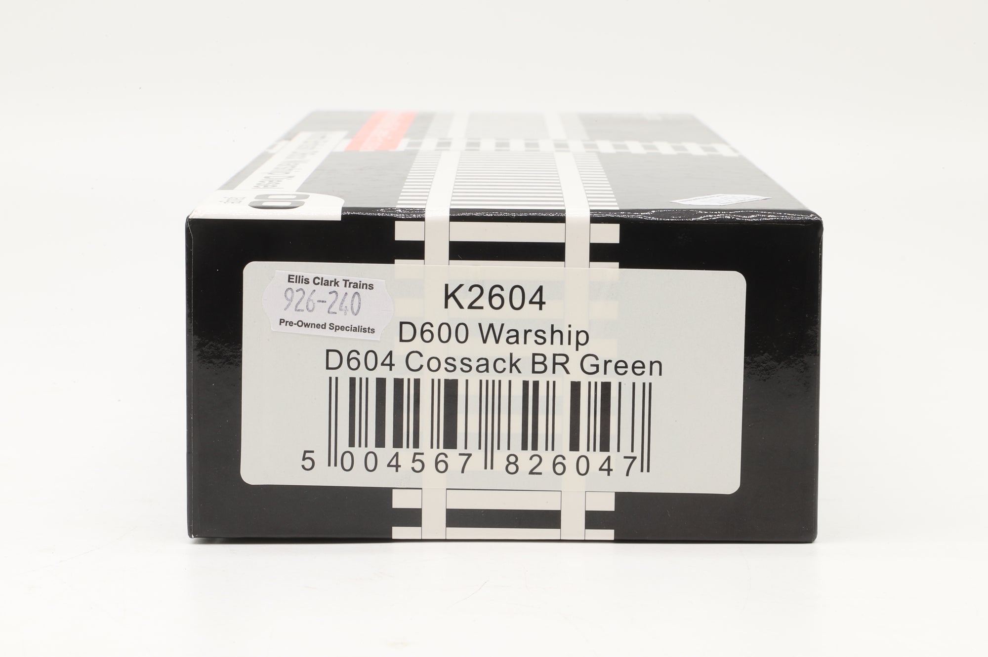KMRC OO K2604 Warship D600 'D604' 'Cossack' BR Green Ltd Ed 252/ 750