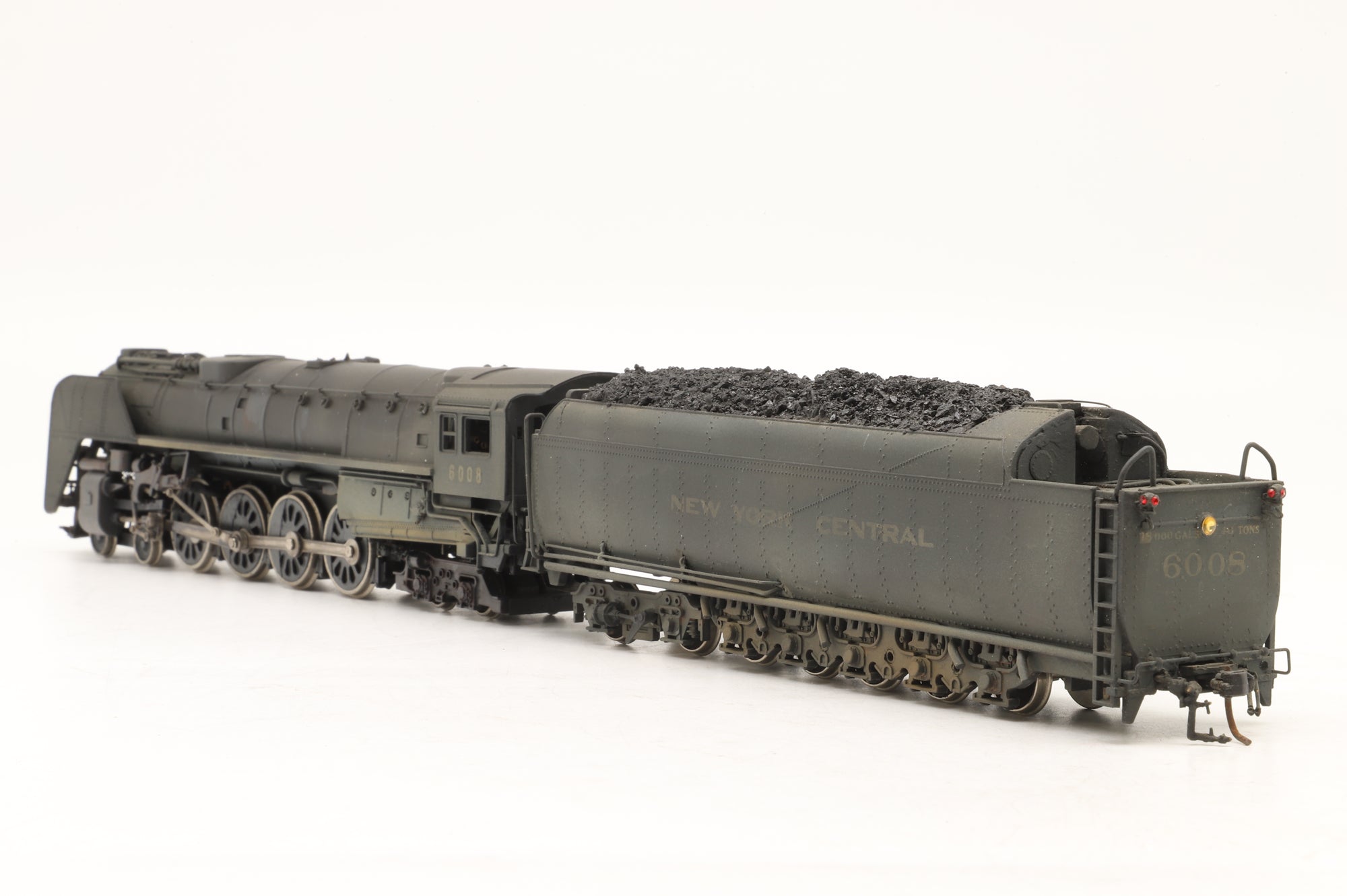 WORKSHOP Rivarossi HO NYC 2-8-4 Steam Locomotive '6008' Weathered