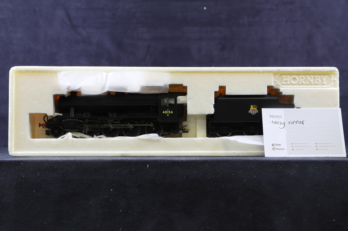 Hornby OO R2229 2-8-0 Class 8F &#39;48154&#39; BR Plain Black E/C