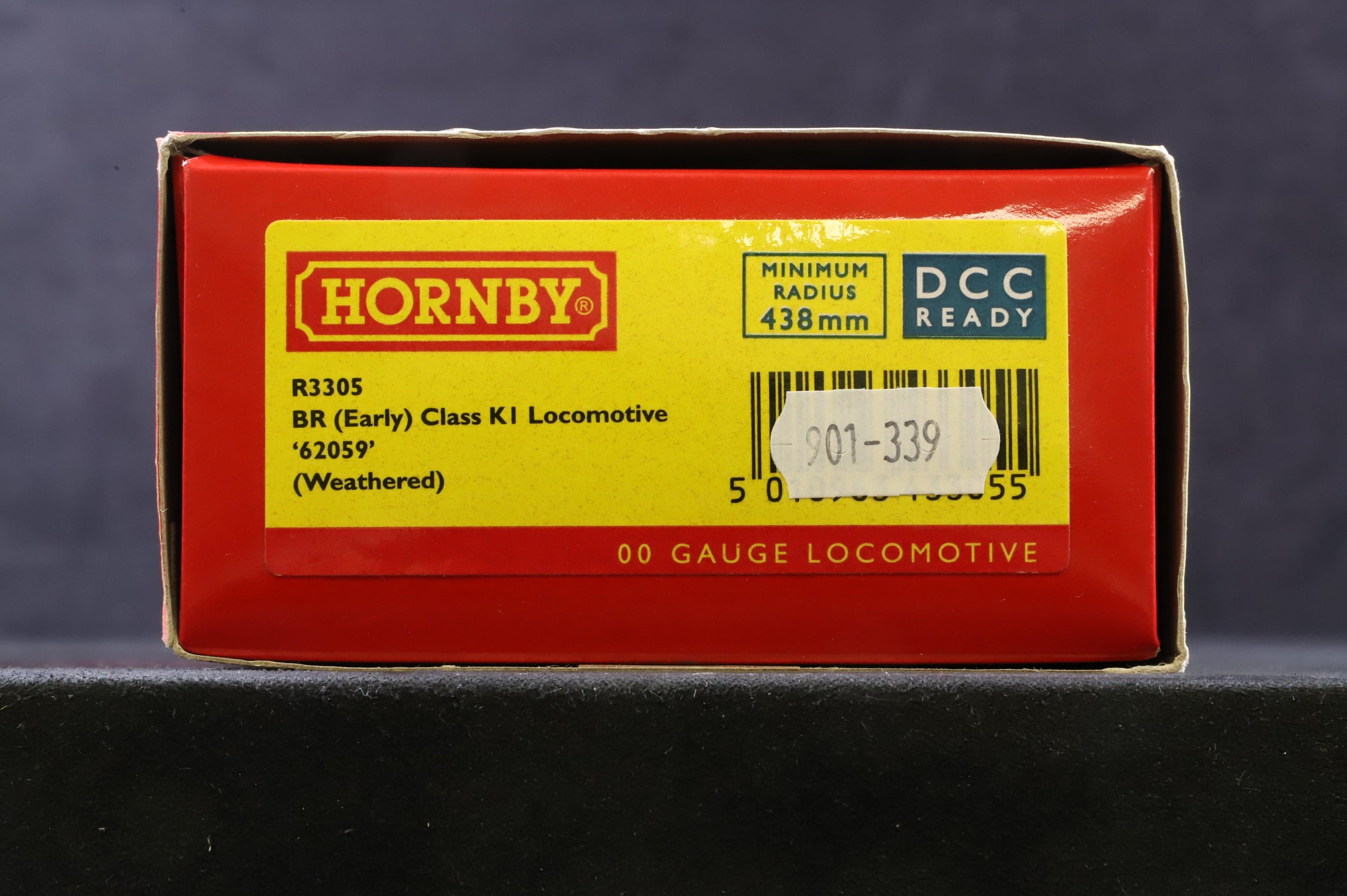 Hornby OO R3305 Class K1 '62059' BR Lined Black E/C Weathered