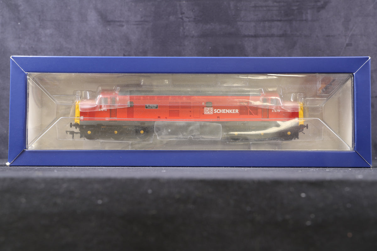 Bachmann OO 32-381P Class 37/5 &#39;37670&#39; &#39;St.Blazey&#39; DB Schenker Excl. Rail Express Ltd Ed 445/ 1000