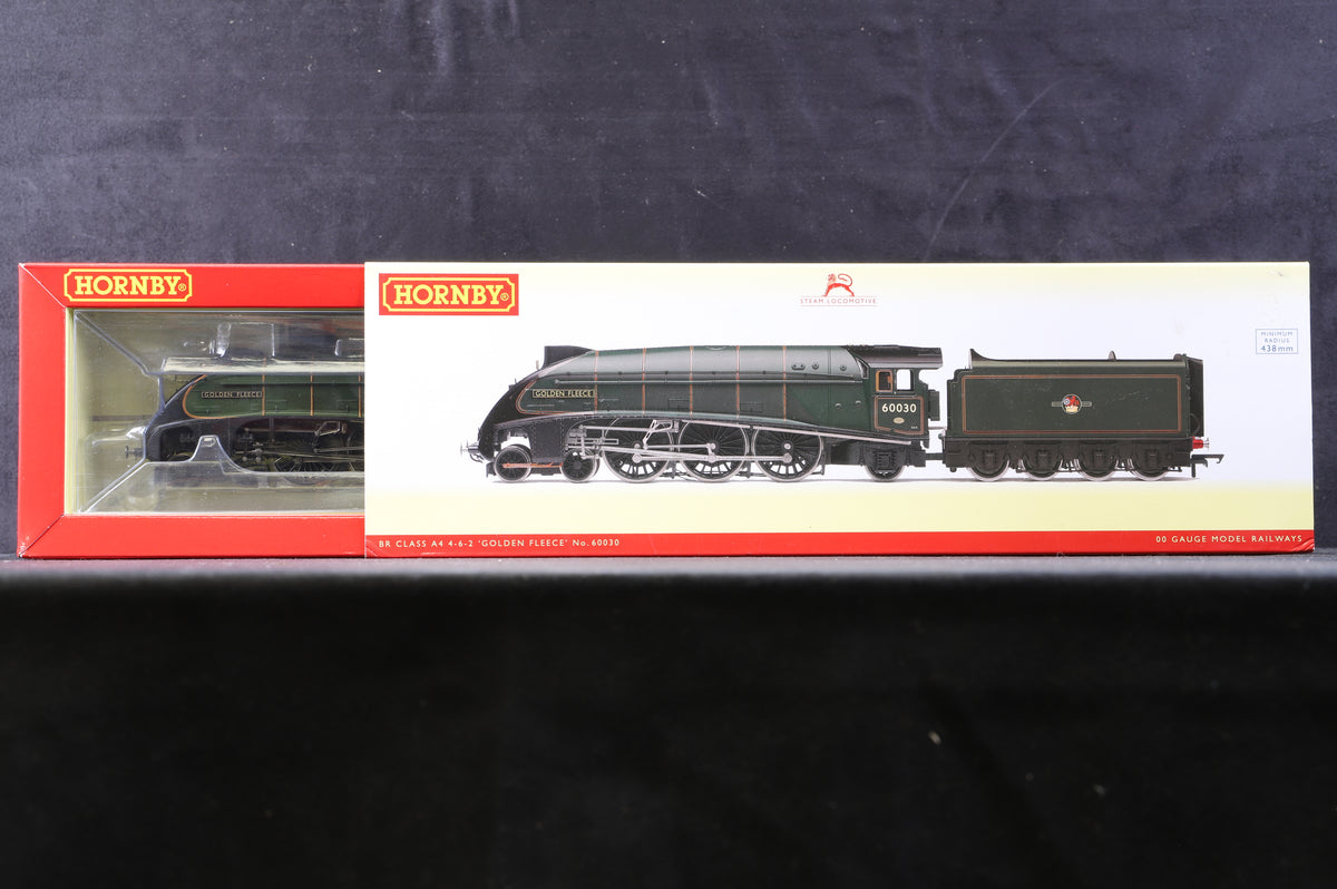 Hornby OO R3994 Class A4 &#39;60030&#39; &#39;Golden Fleece&#39; BR Green L/C