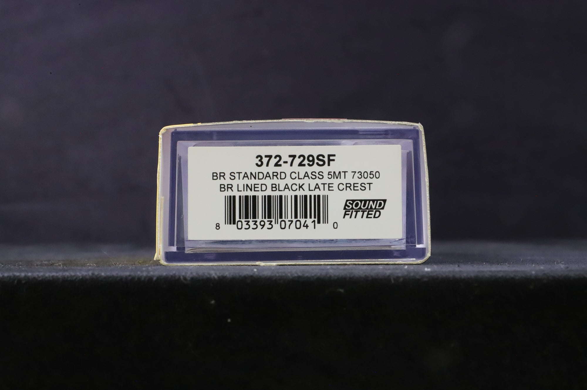 Graham Farish N 372-729SF BR Standard Class 5MT '73050' BR Lined Black L/C DCC Sound
