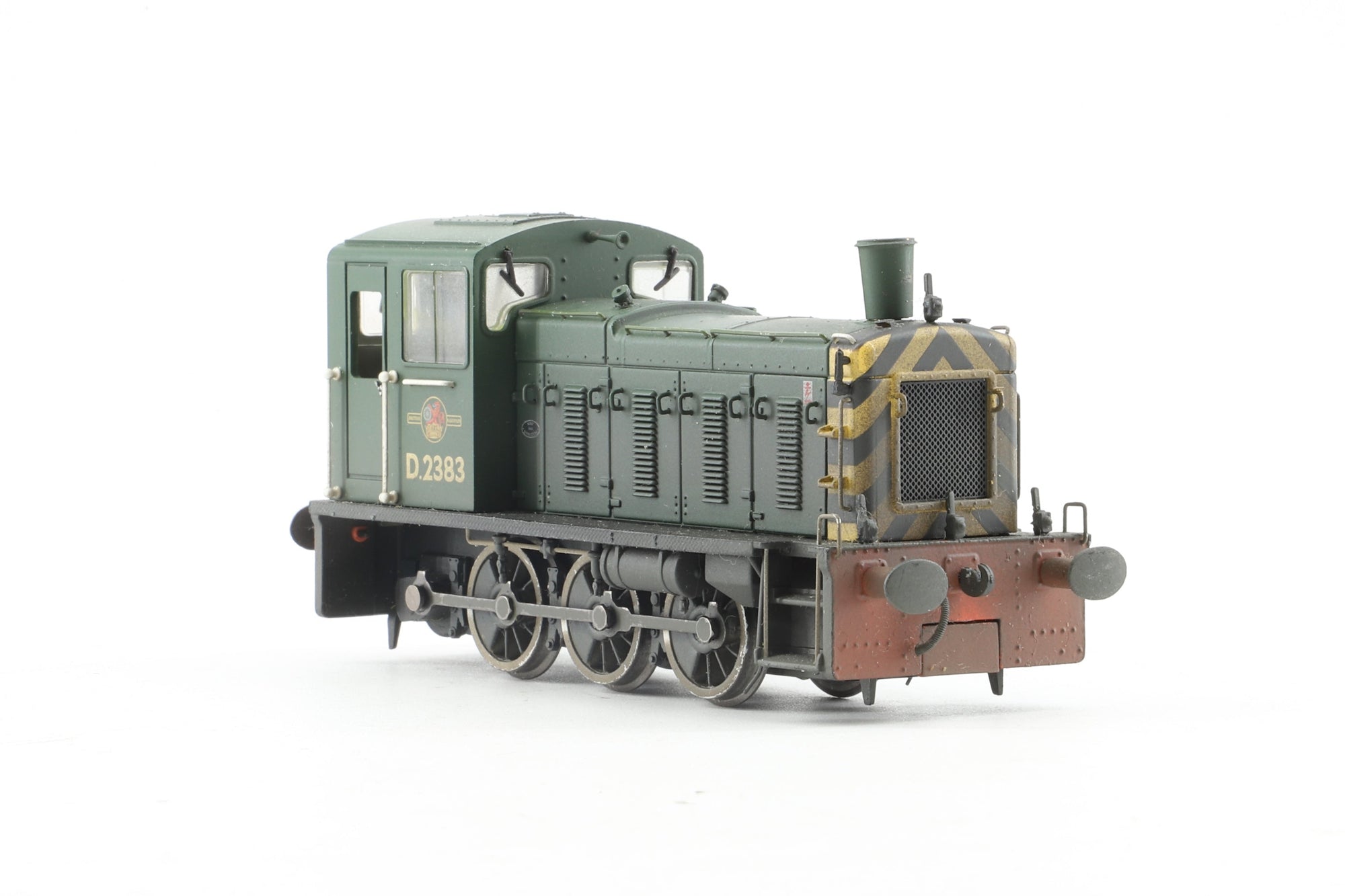 Bachmann OO 31-364 Class 03 Diesel Shunter D2383 BR Green, Weathered, DCC Fitted