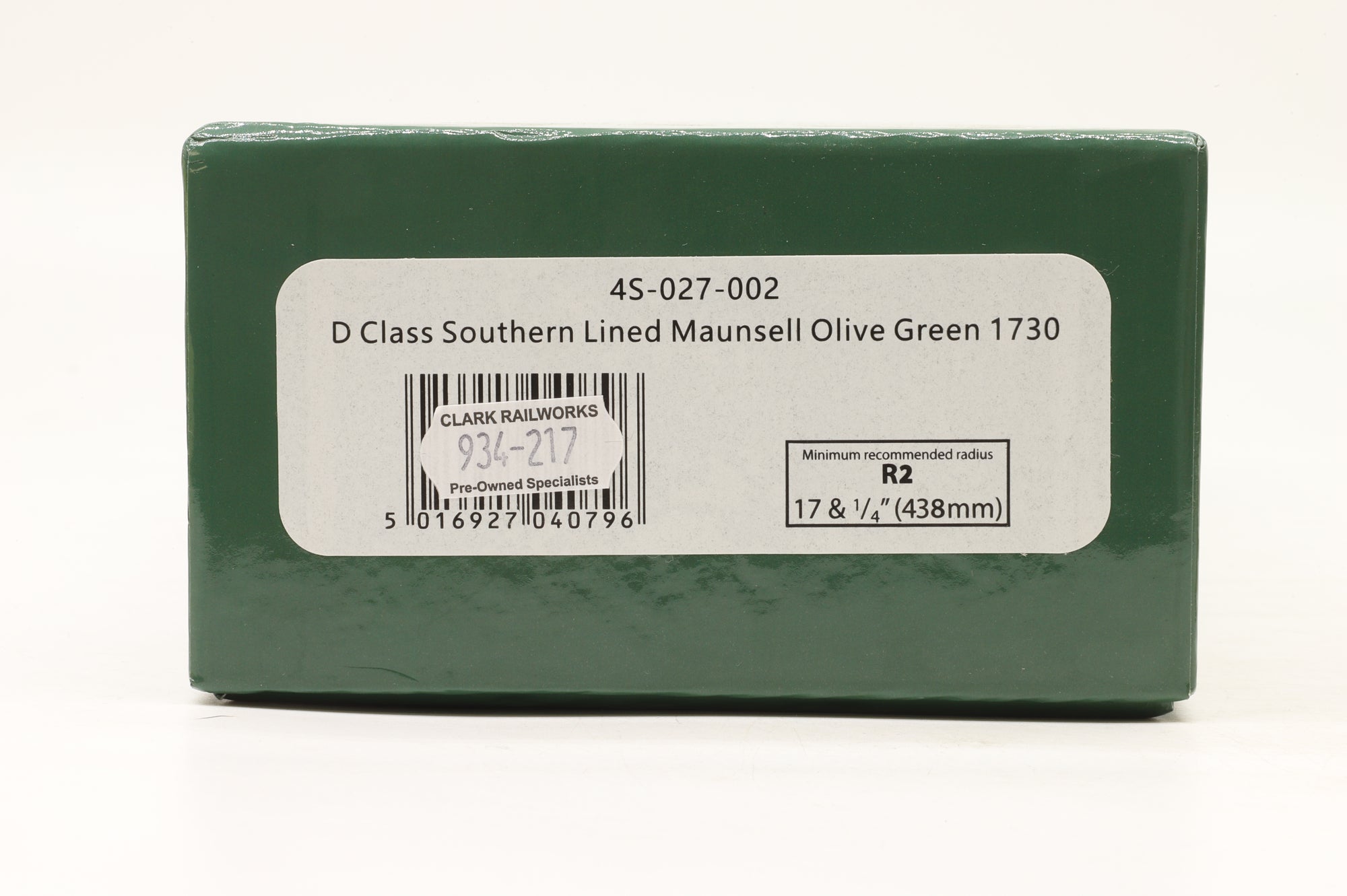 Dapol OO 4S-027-002 Wainwright D Class Southern Lined Maunsell Olive Green No. 1730