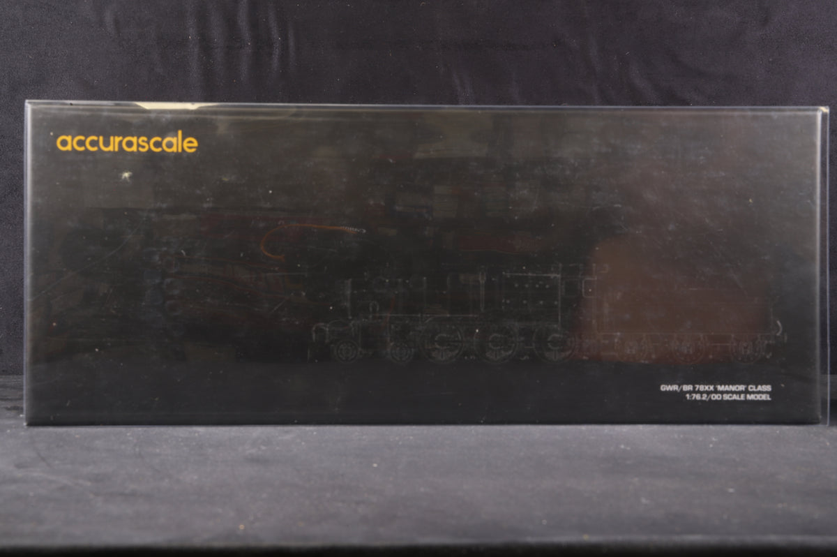 Accurascale OO ACC2500-7820 GWR Manor Class &#39;Dinmore Manor&#39; &#39;7820&#39; BR Lined Black