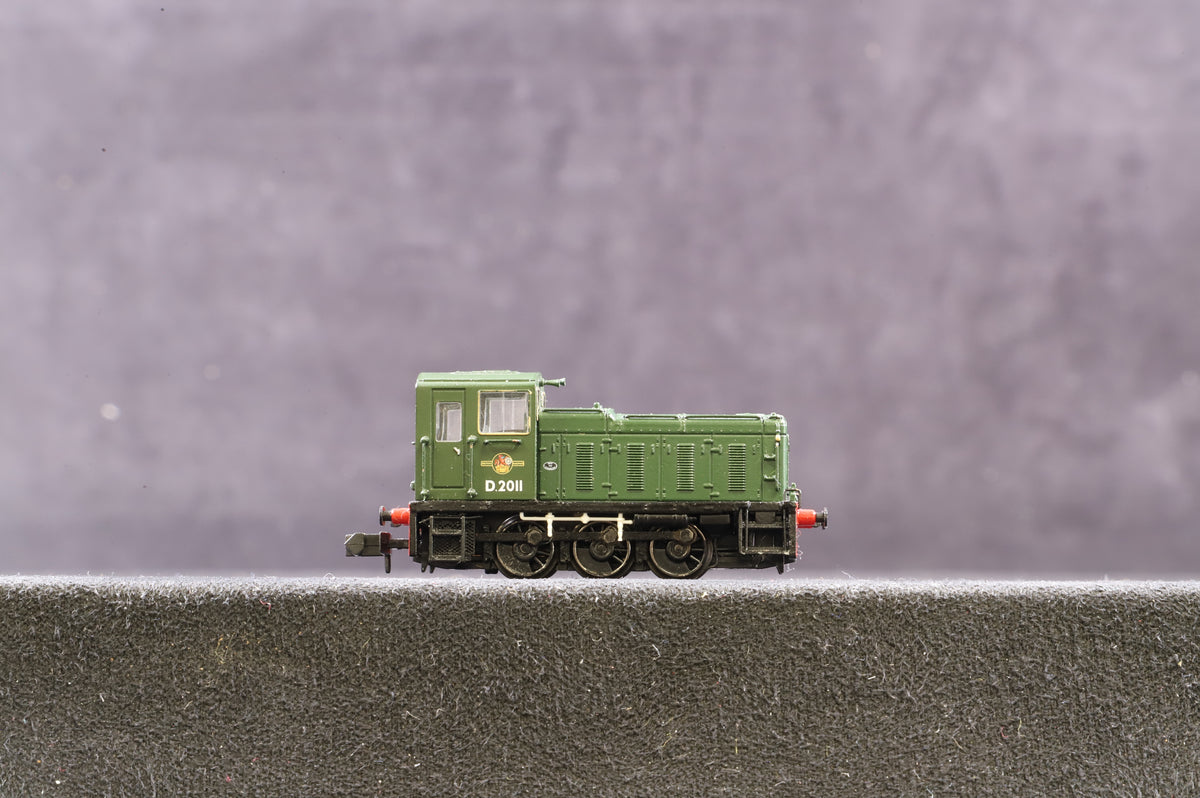 Graham Farish N Gauge 371-060 Class 03 D2011 in BR Green with Late Crests