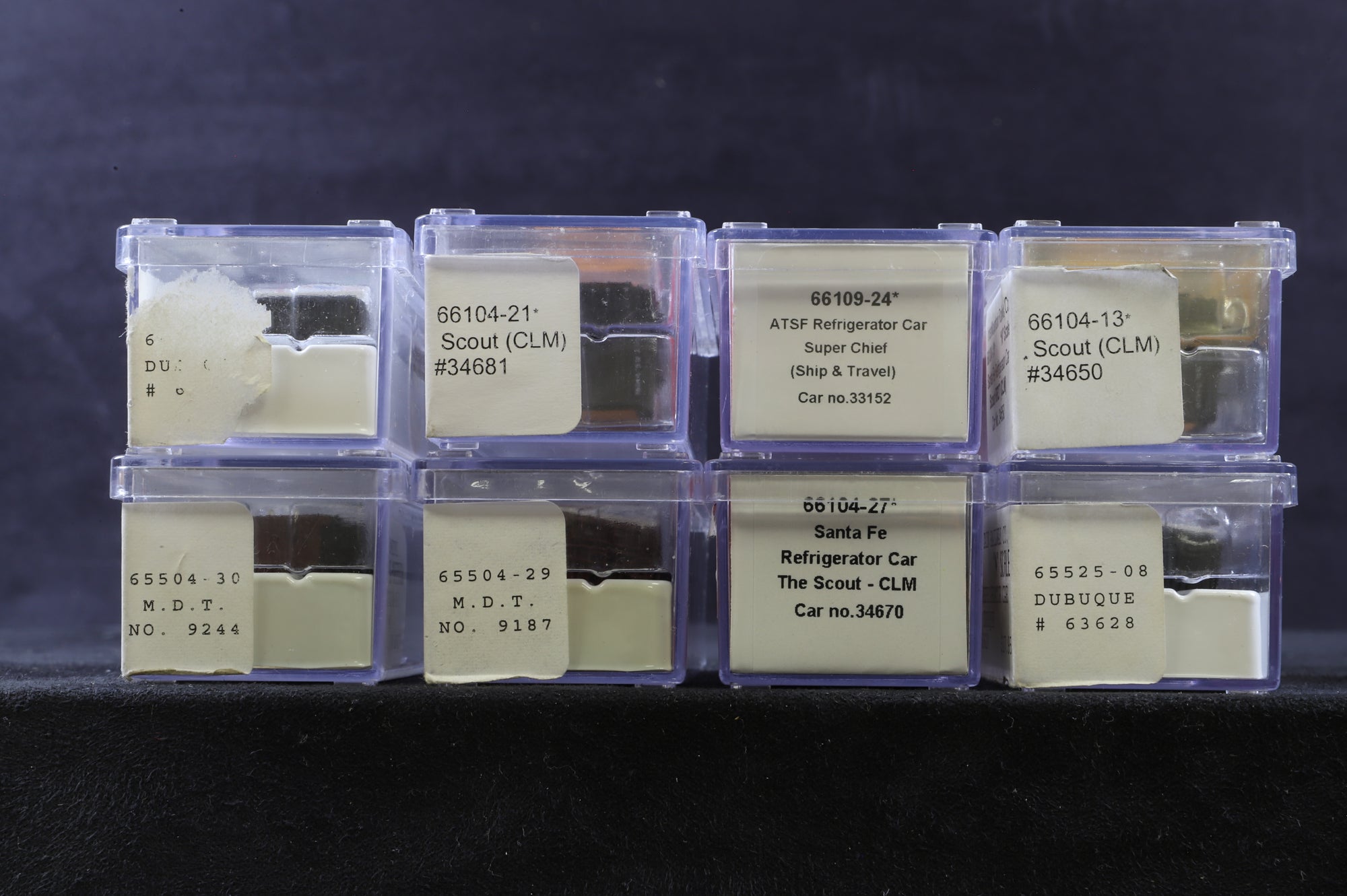 Intermountain N Rake Of 8 Mixed Refrigerator Cars