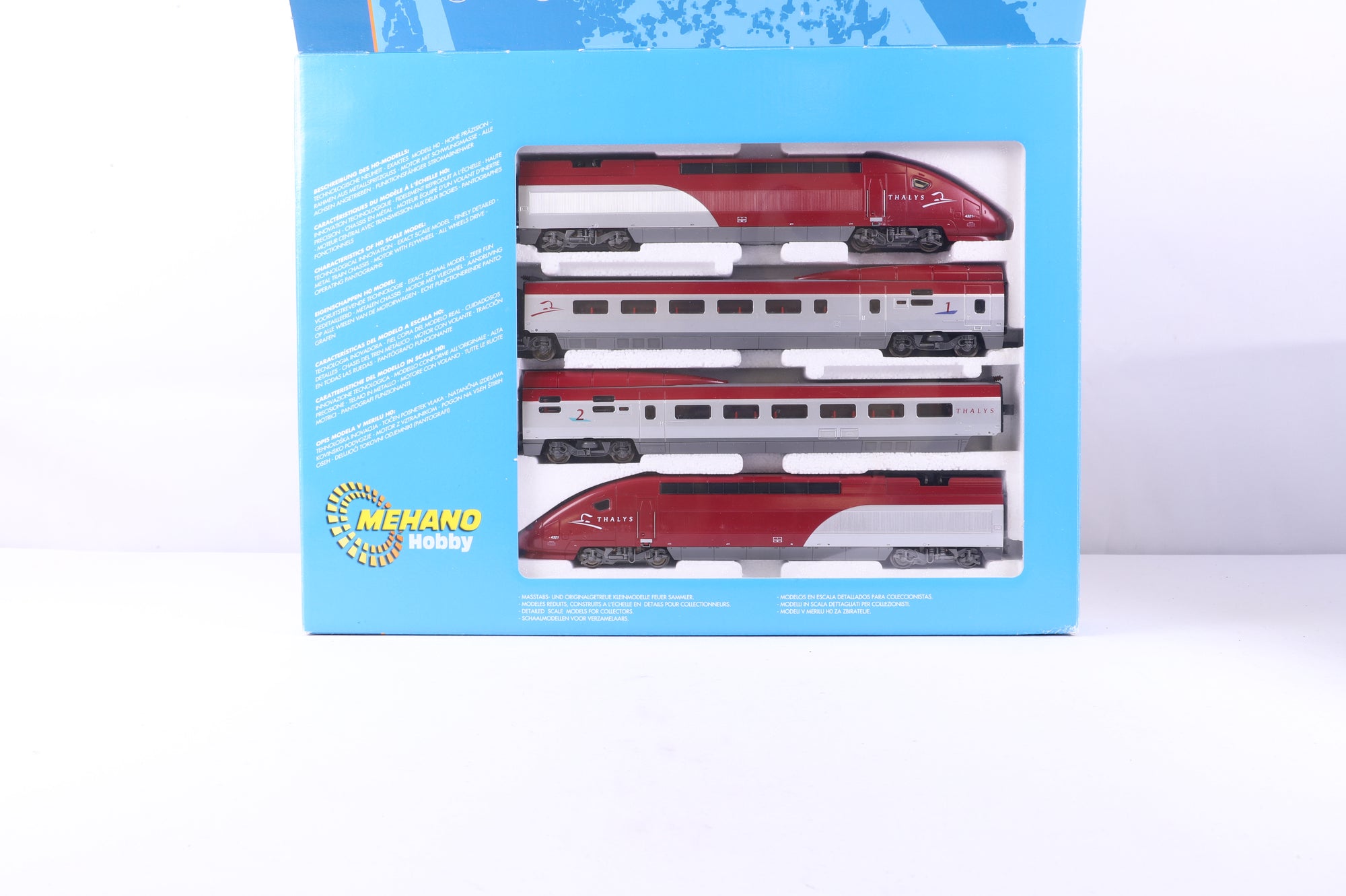 Mehano HO Thalys Train Set Inc. T678 & T675 DCC Fitted