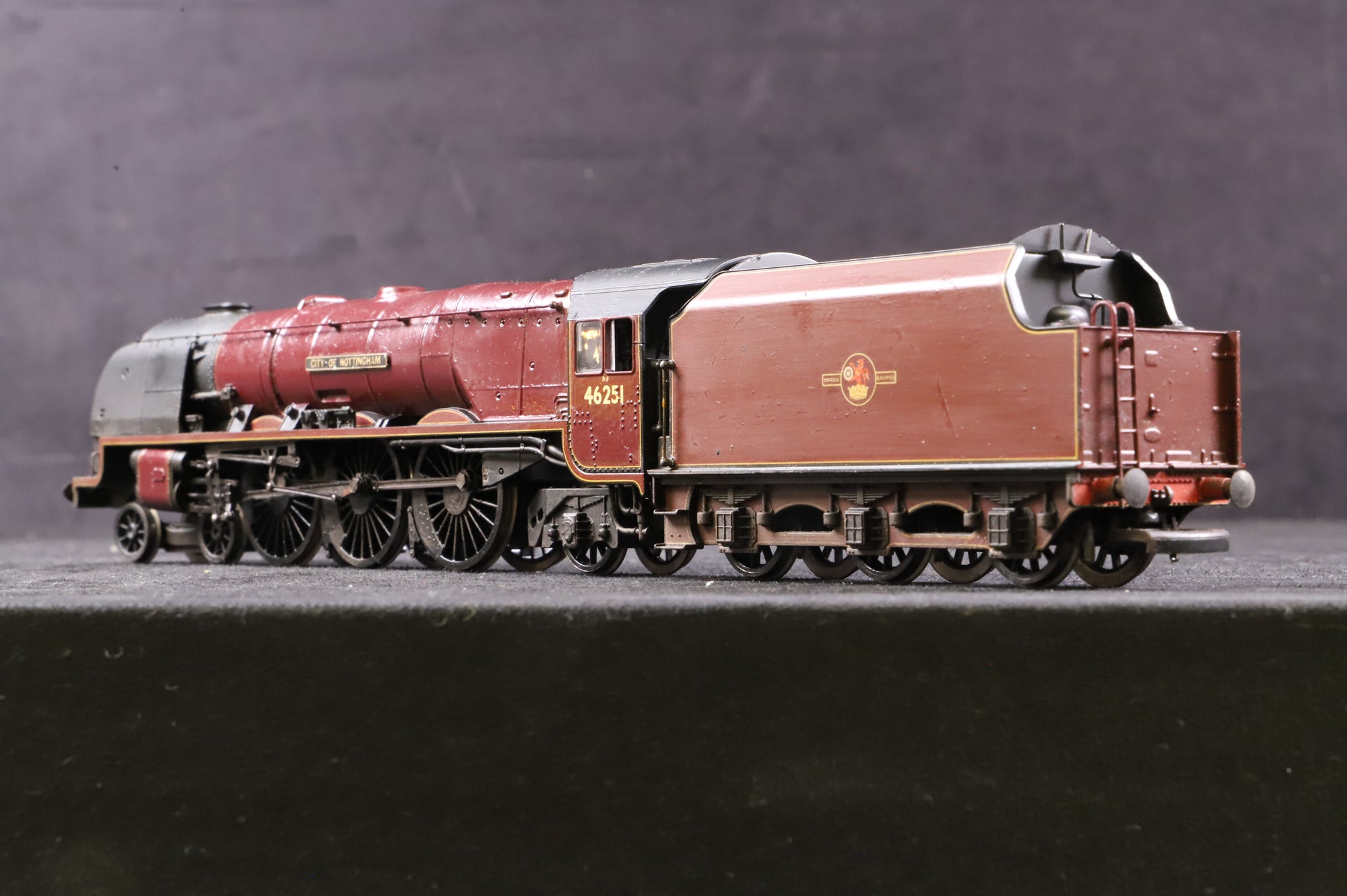 WORKSHOP Hornby Class R2383 Duchess Class '46251' BR Maroon L/C Repainted & Glossed