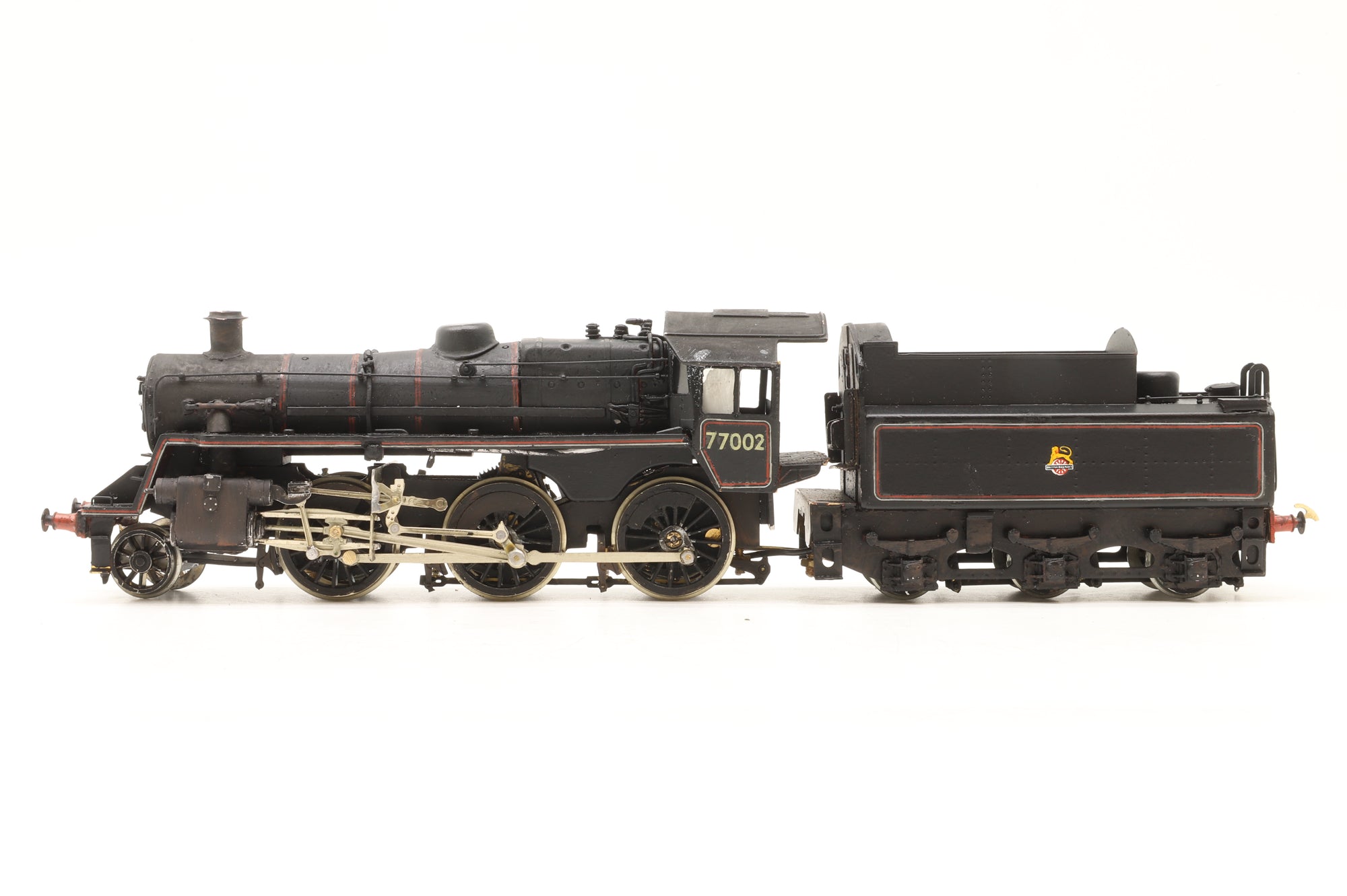 DJH Kit Built OO K61 BR Standard Class 3 '77002' Black Lined
