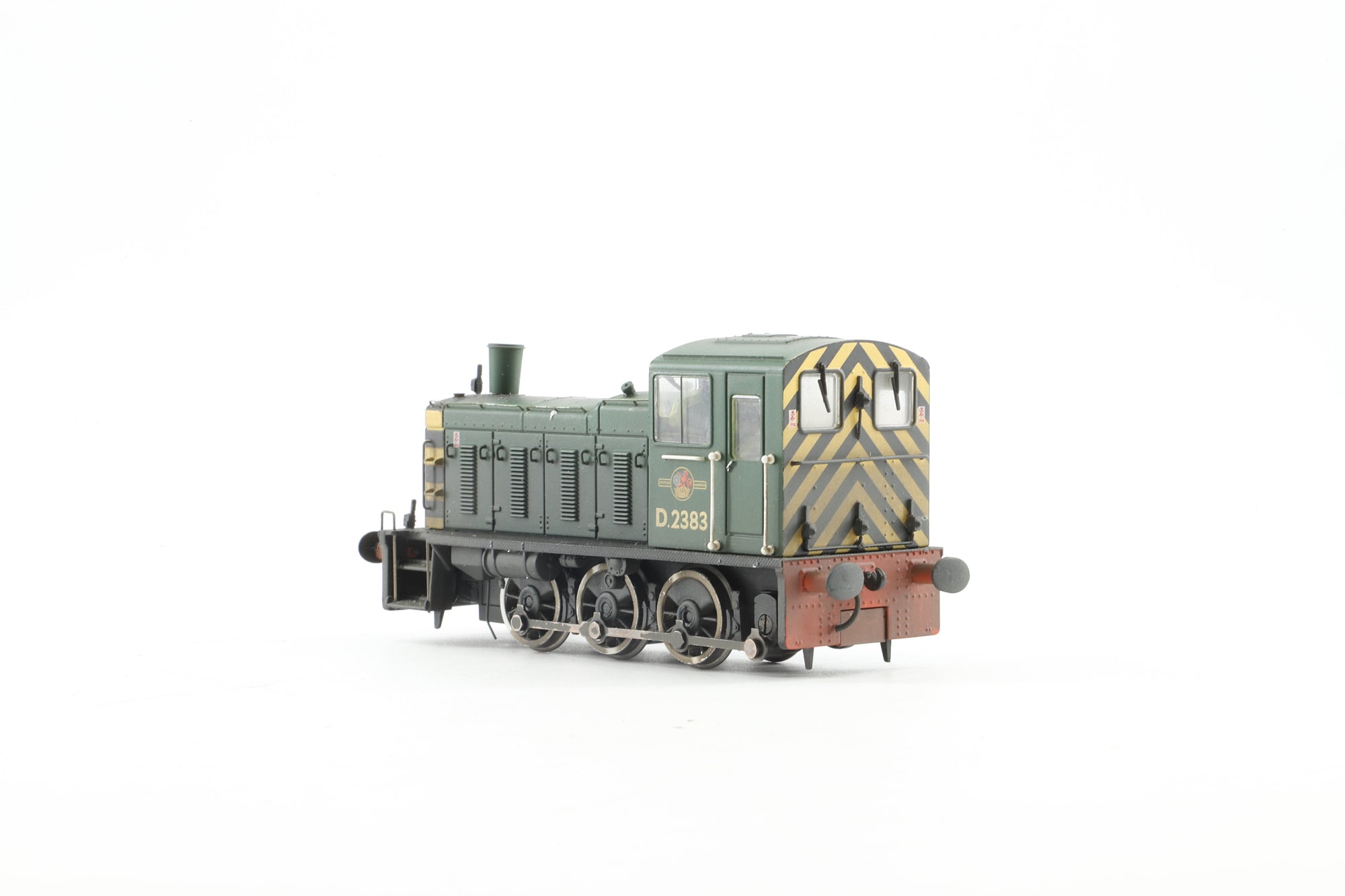 Bachmann OO 31-364 Class 03 Diesel Shunter D2383 BR Green, Weathered, DCC Fitted