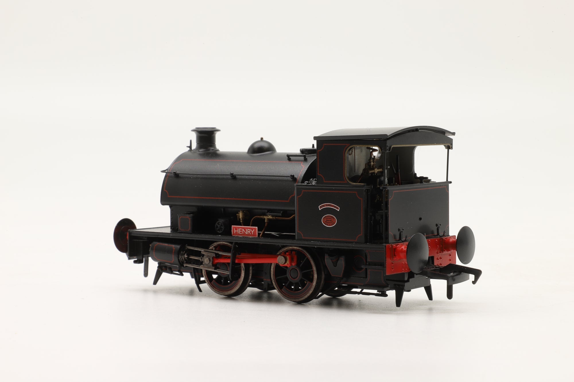 Dapol OO 4S-024-002 Hawthorn Leslie 0-4-0ST 'Henry' in a Lined Black