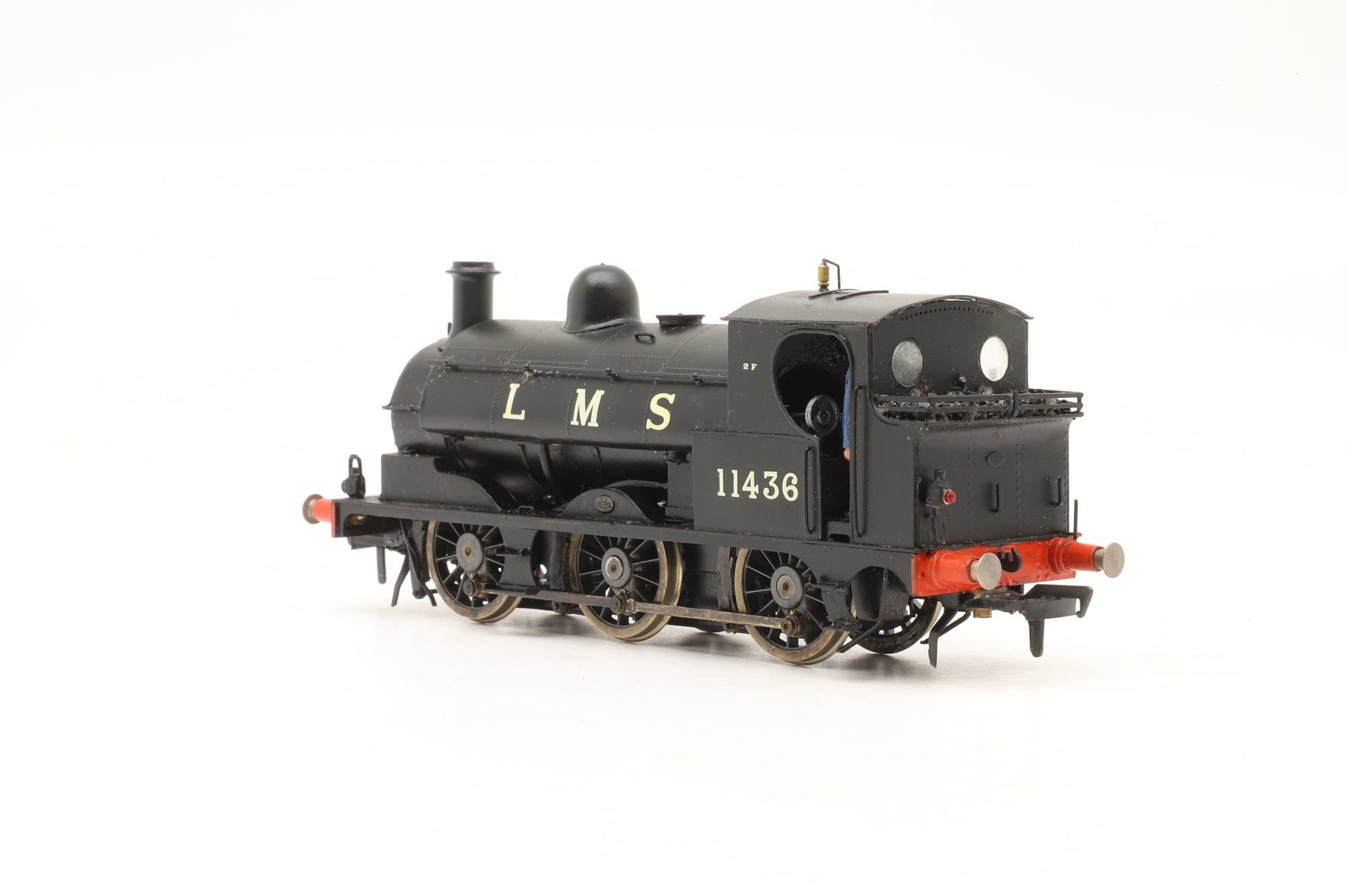 London Road Models Kit Built OO L&Y Saddle Tank '11436'