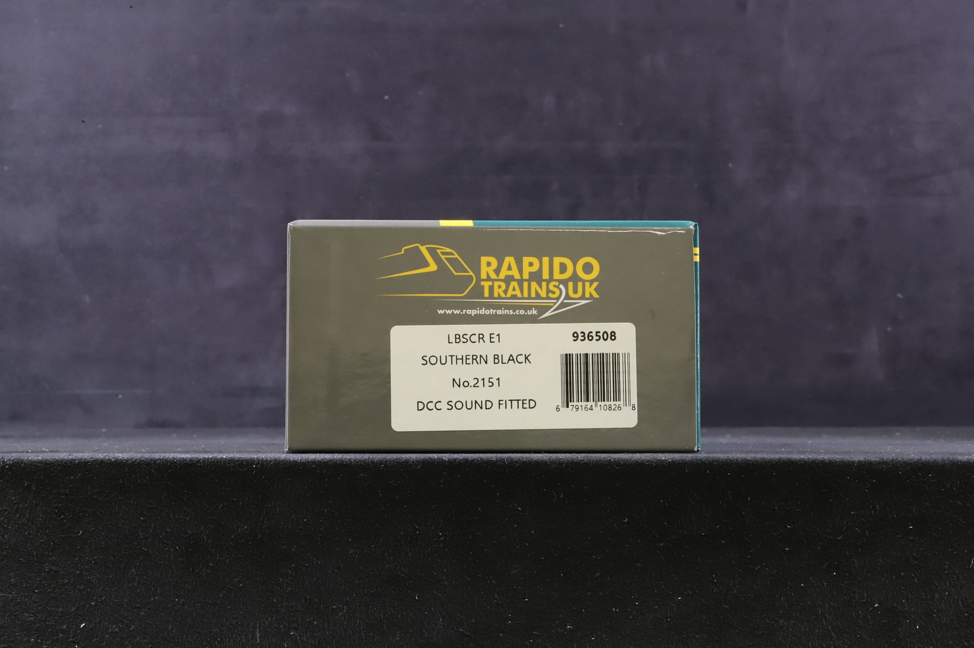 NEW Rapido OO 936508 E1 No.2151 Southern Black DCC Sound