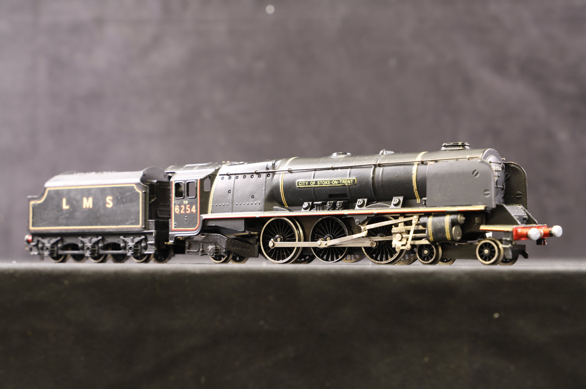 Wrenn Railways OO W2241 4-6-2 Duchess &#39;City Of Stoke-On-Trent&#39; &#39;6254&#39; LMS Lined Black
