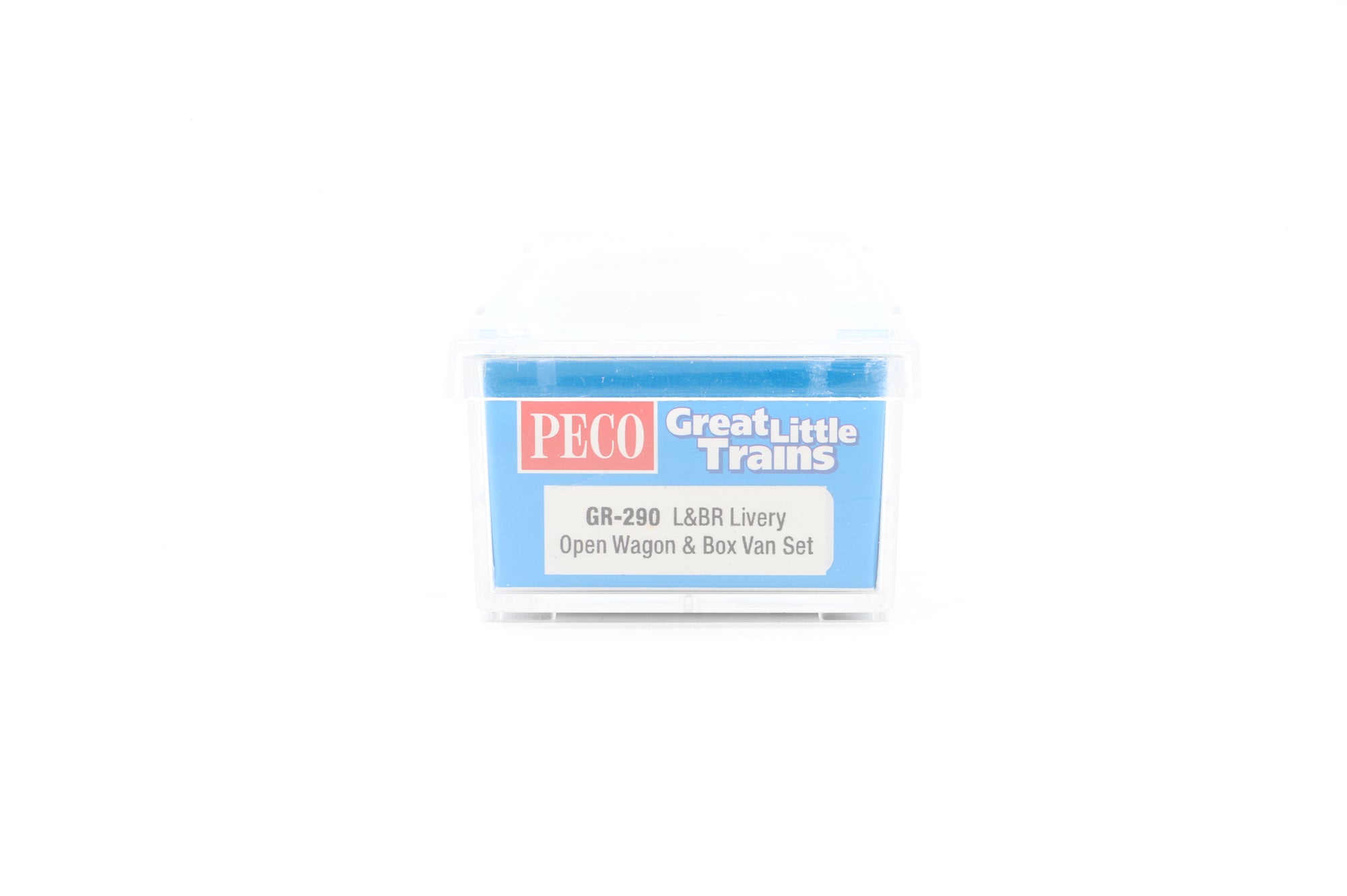 PECO OO-9 GR-290 L&BR Grey Box Van & Open Wagon Set