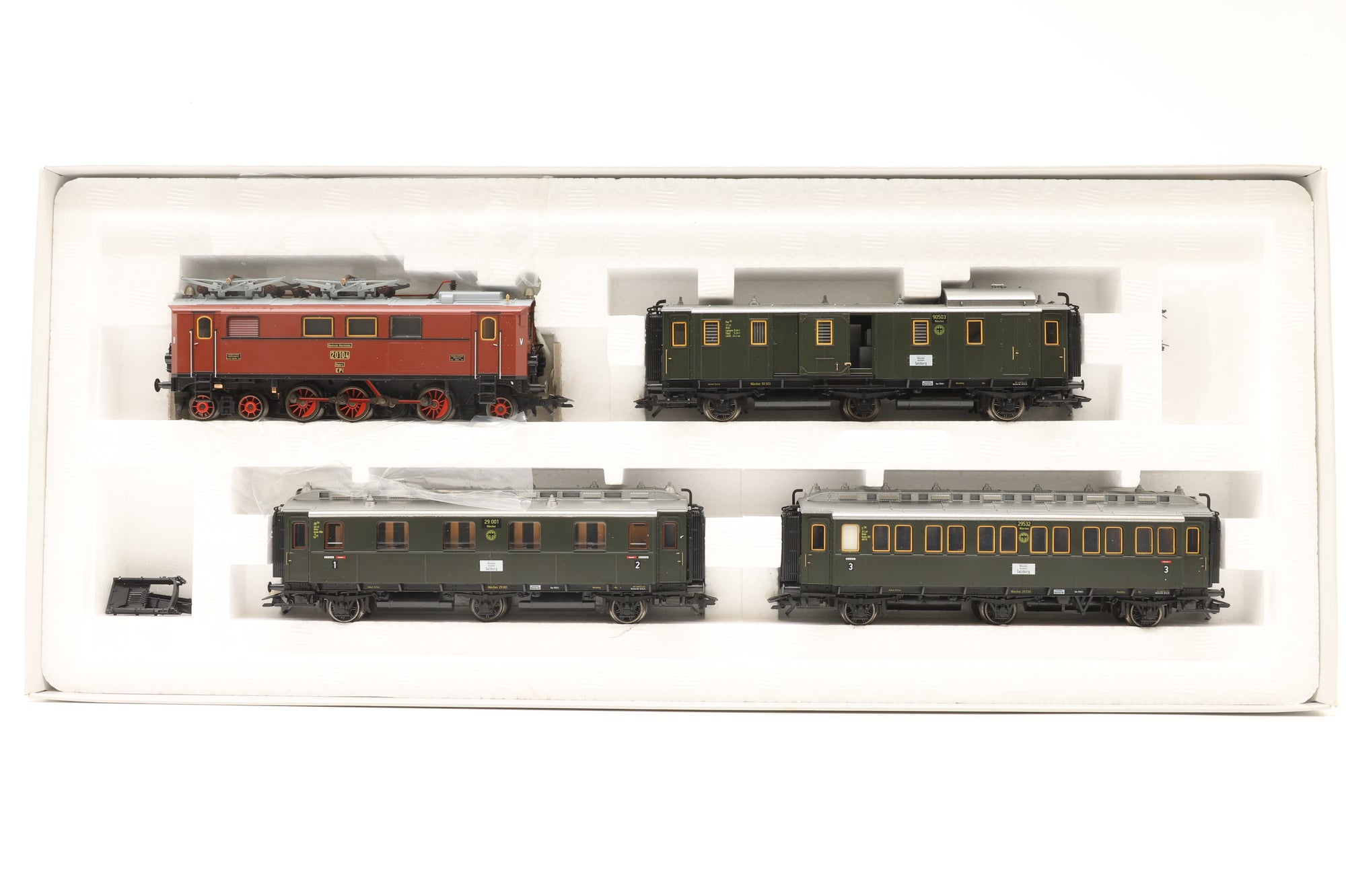 Marklin HO 26537 Bavarian Group Administration Passenger Train Pack DRG 3 Rail MFX Sound