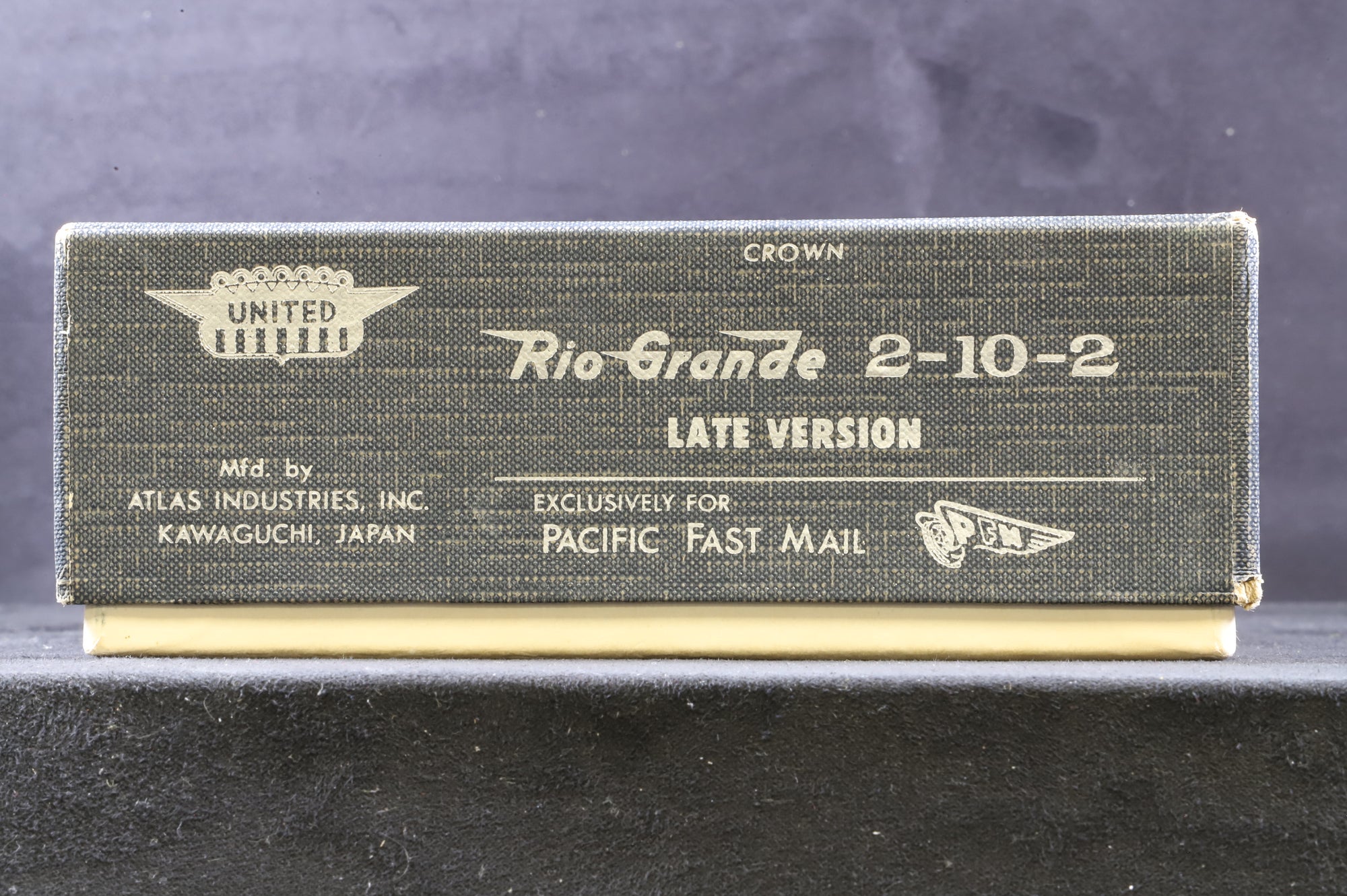 United Scale Models HO Brass Rio Grande 2-10-2 Late Version Exclusively for Pacific Fast Mail