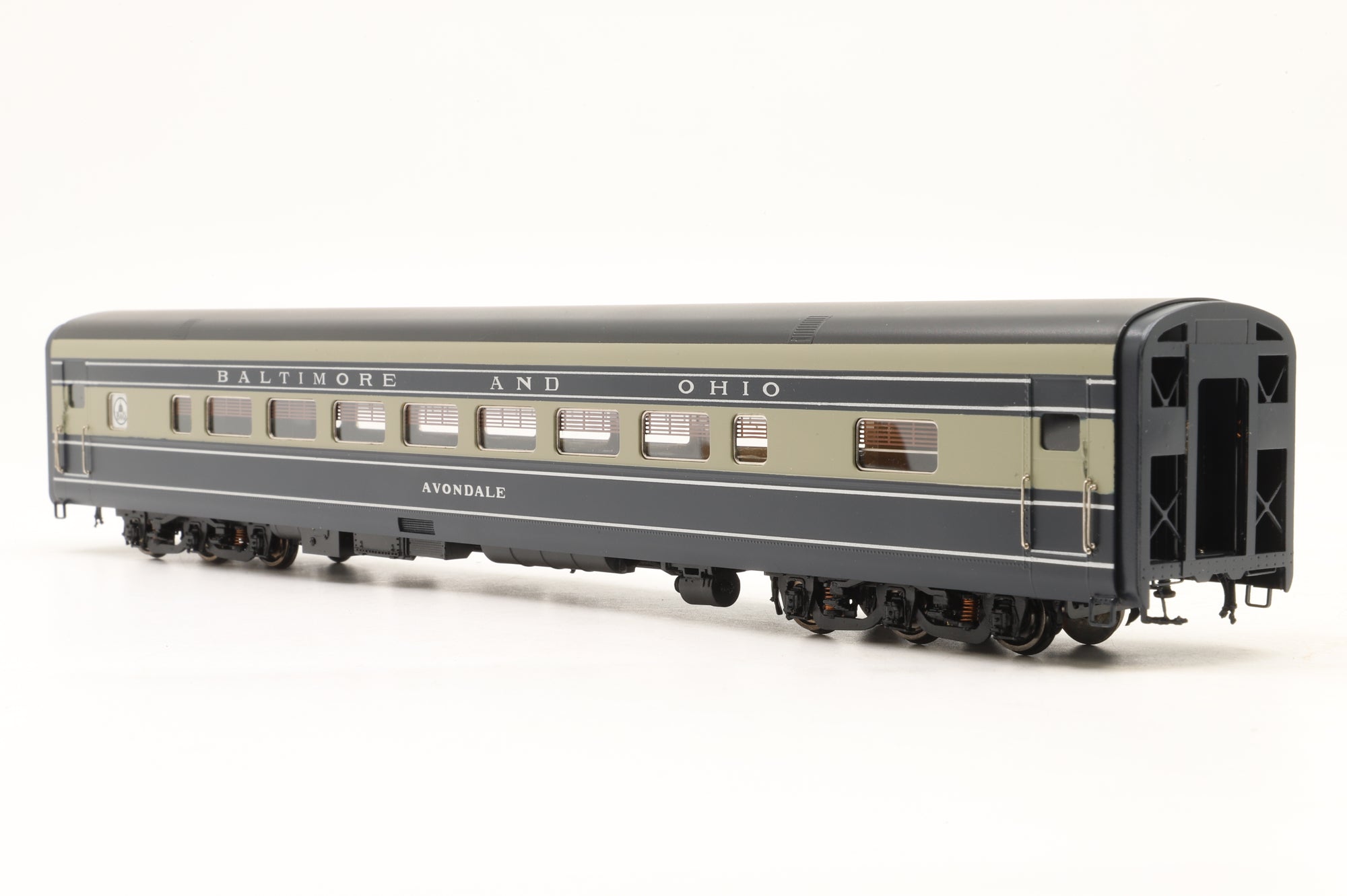 Key Imports/Samhongsa HO Brass The B&O 'Cincinnatian' 5-Car Pack, Factory Painted