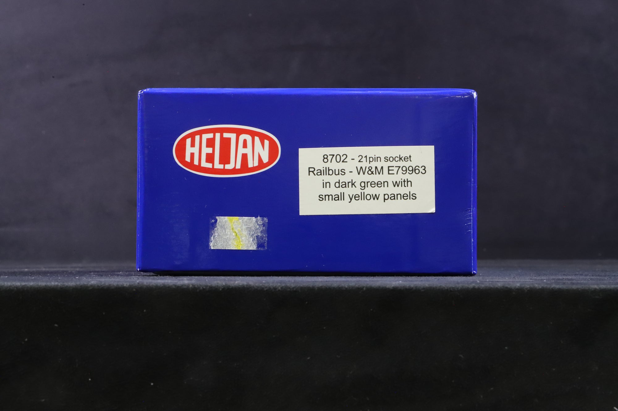 Heljan OO 8702 Railbus W&M 'E79963' Dark Green w/Small Yellow Panels, DCC Fitted