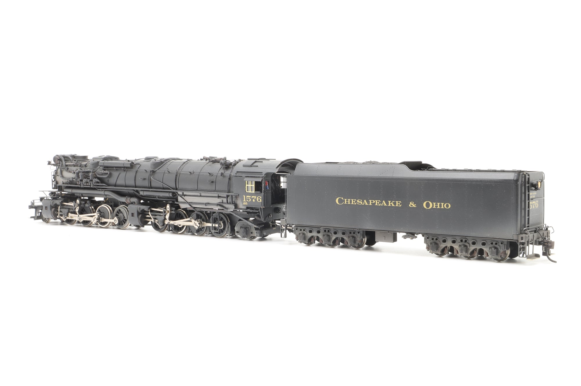 WORKSHOP GDM Scale Models HO BRass ST-296 Chesapeake & Ohio Class H-7 2-8-8-2 Non Runner