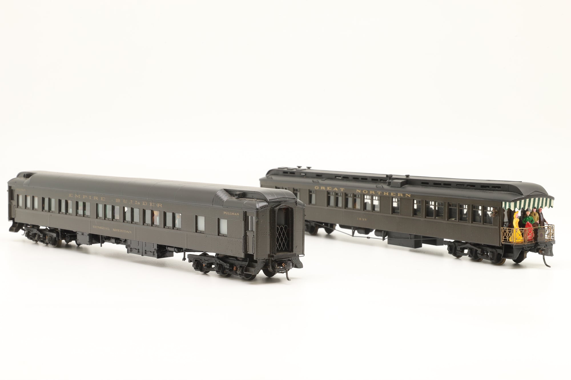 Oriental Limited HO Brass Rake of 11 Great Northern Coaches