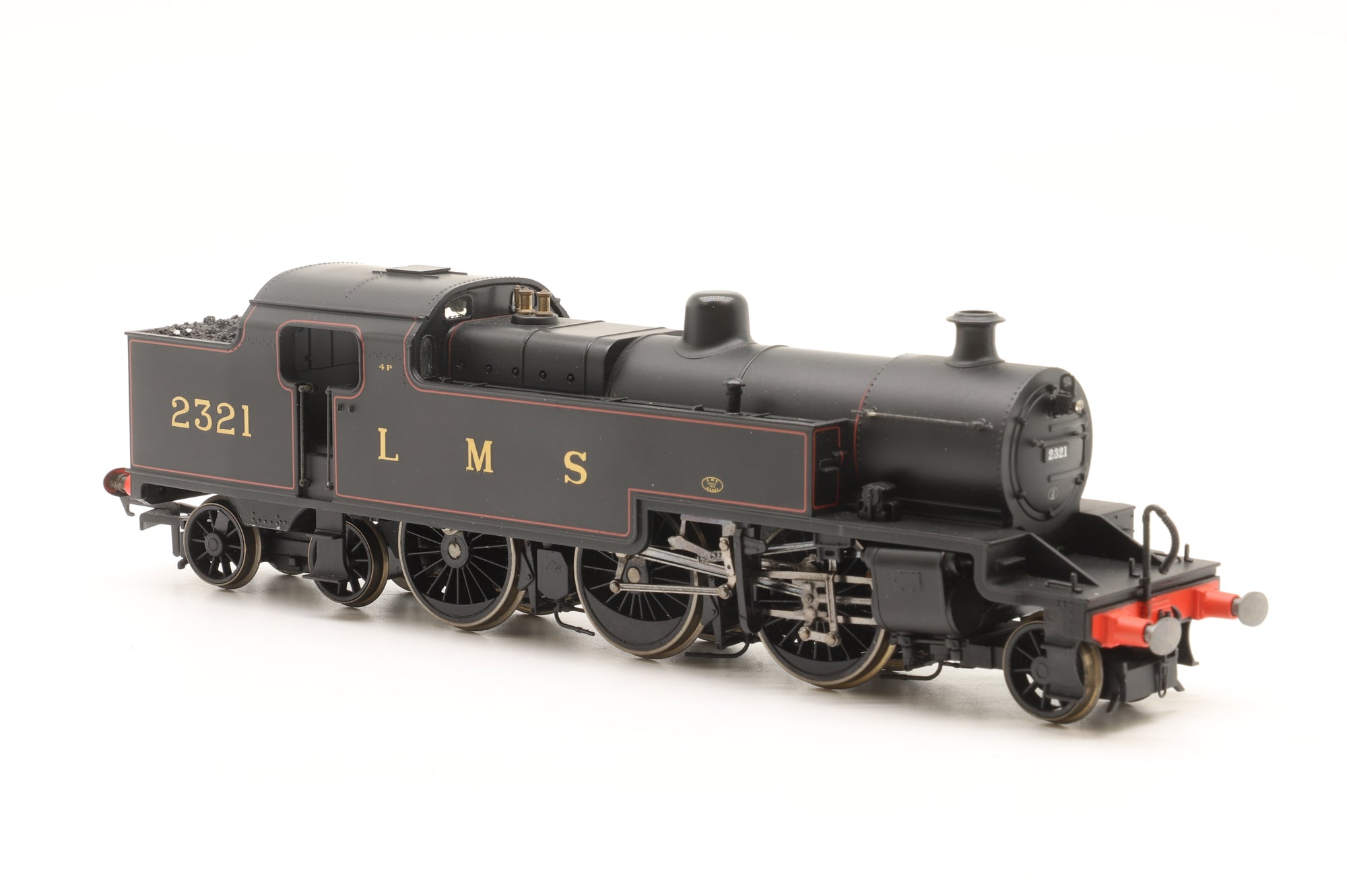 Hornby OO R2397A Fowler 4P 2341 in Lined LMS Black