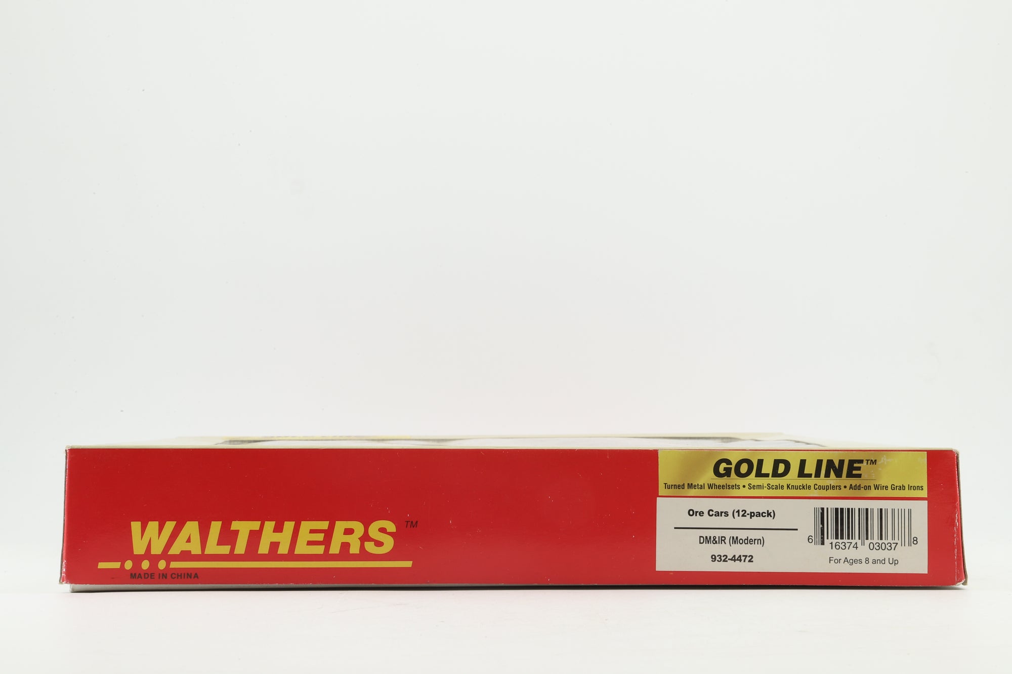Walthers HO 932-4472 12-Pack of ore Cars in DMIR Brown (Modern)