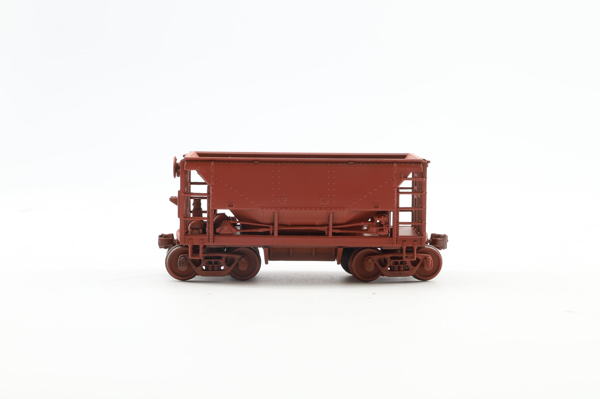Walthers HO 910-58010 6-Pack of Minnesota Ore Cars in Plain Brown - Pro-Customised