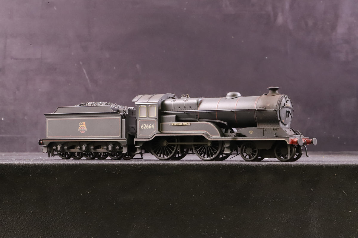 Bachmann OO 31-146A GCR Class 11F 62664 &#39;Princess Mary&#39; in Lined BR Black w/ Early Crests - Weathered