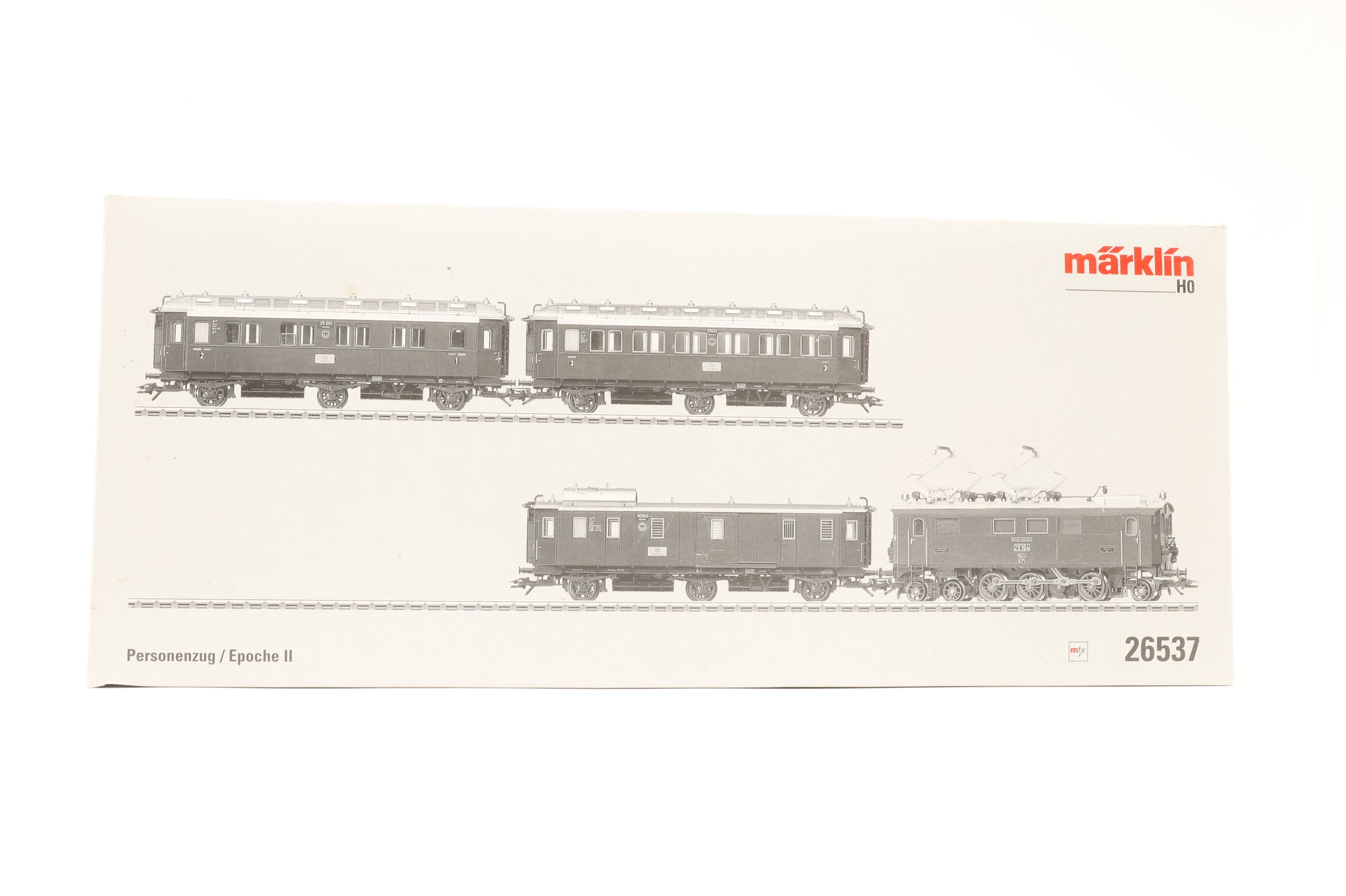 Marklin HO 26537 Bavarian Group Administration Passenger Train Pack DRG 3 Rail MFX Sound