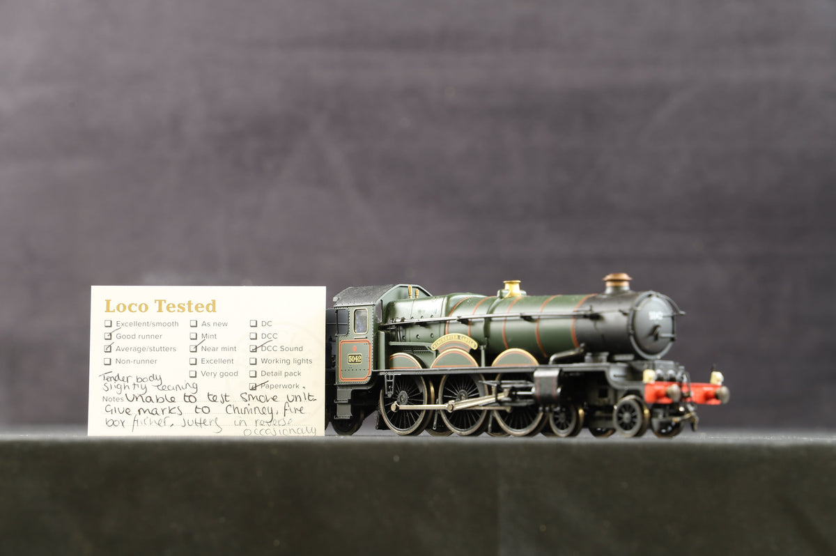Hornby OO R2024 &#39;Winchester Castle&#39; &#39;5042&#39;, DCC Sound &amp; Smoke