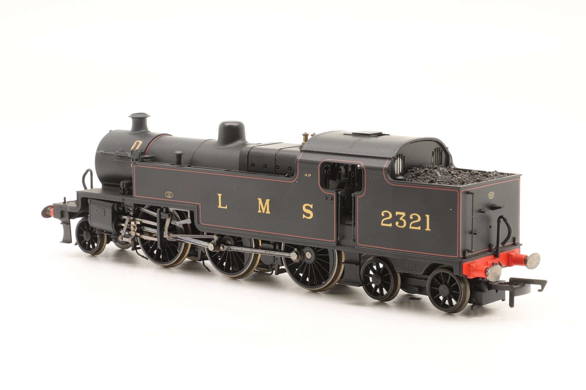 Hornby OO R2397A Fowler 4P 2341 in Lined LMS Black