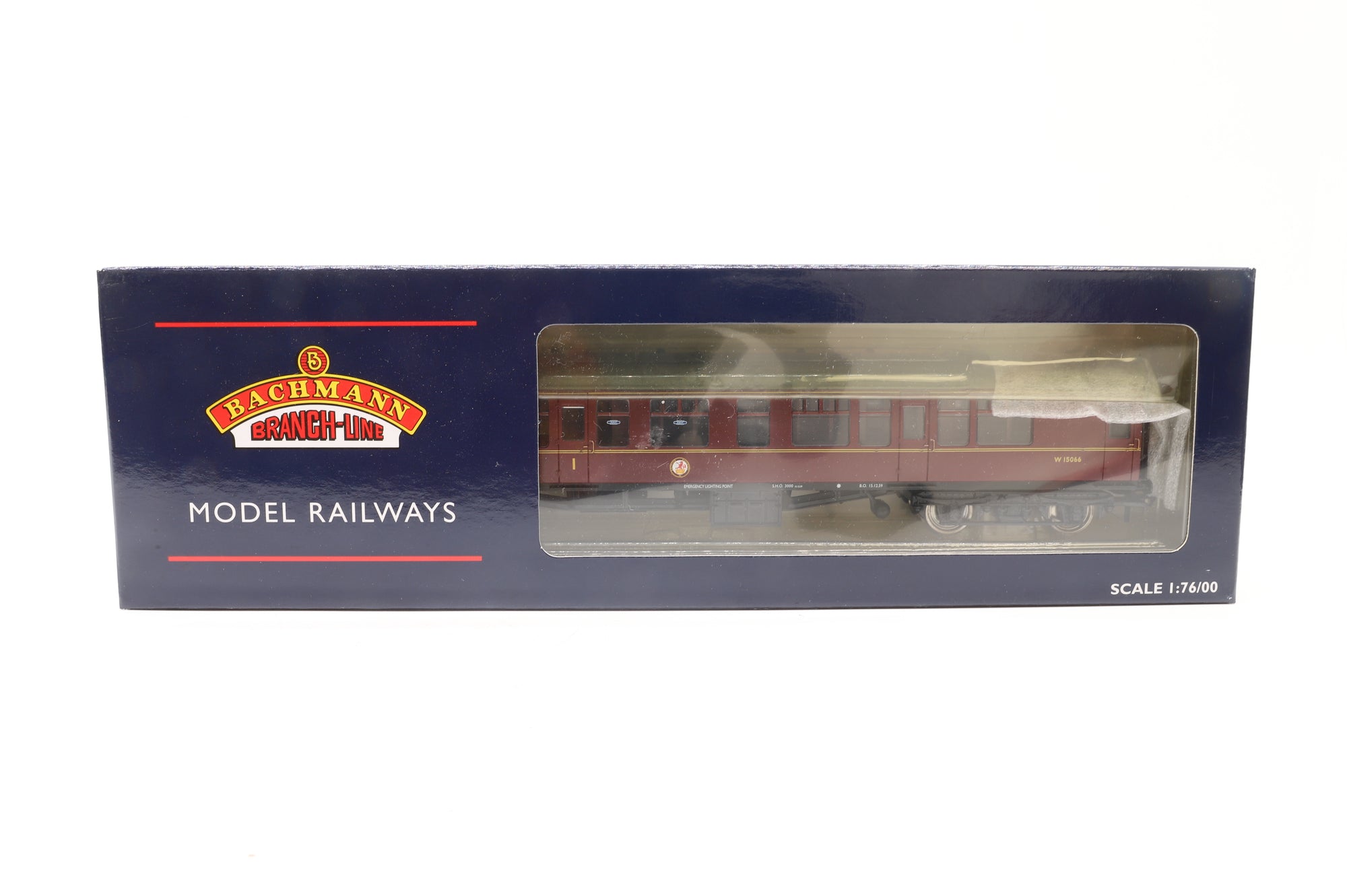 Bachmann 39-000R (A,B,C &D) 4 Coach Set BR Mk1 Lined Maroon