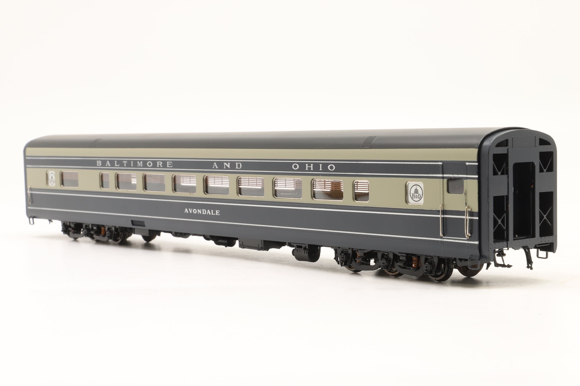 Key Imports/Samhongsa HO Brass The B&O 'Cincinnatian' 5-Car Pack, Factory Painted