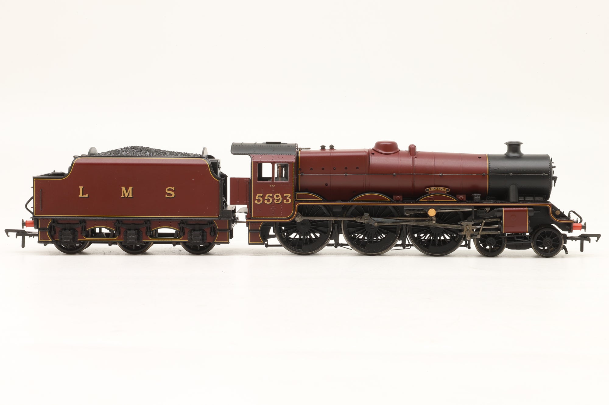 Bachmann OO 31-175K Jubilee Class 5593 'Kolaphur' Stanier Tender LMS Crimson, Bachmann Collectors' Club