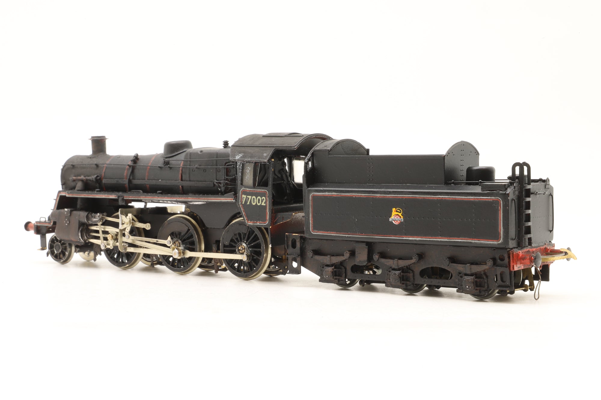 DJH Kit Built OO K61 BR Standard Class 3 '77002' Black Lined