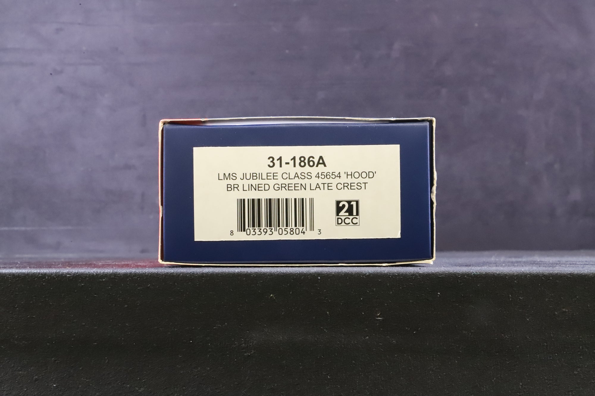 Bachmann OO 31-186A Jubilee Class '45588' 'Kashmir' BR Lined Maroon E/C Weathered DCC Sound