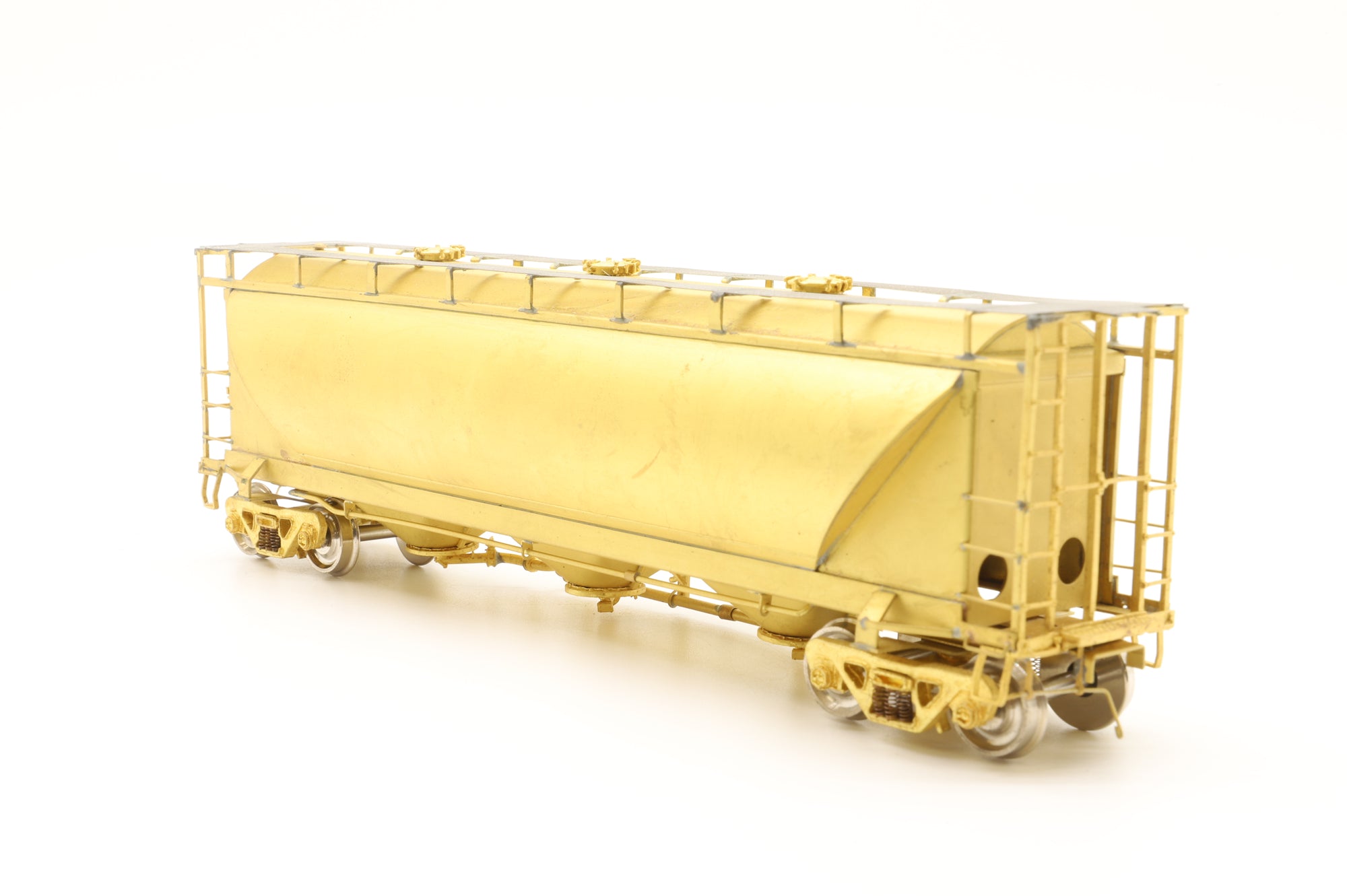 Overland Models HO Brass 3001 NA PD3000 Covered Hopper Unpainted
