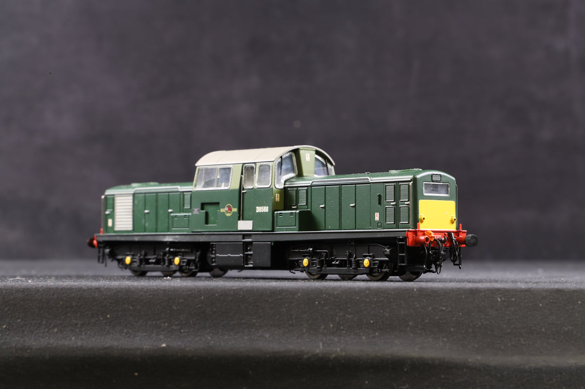 Heljan OO 1700 &#39;D8568&#39; BR Green Small Yellow Panels