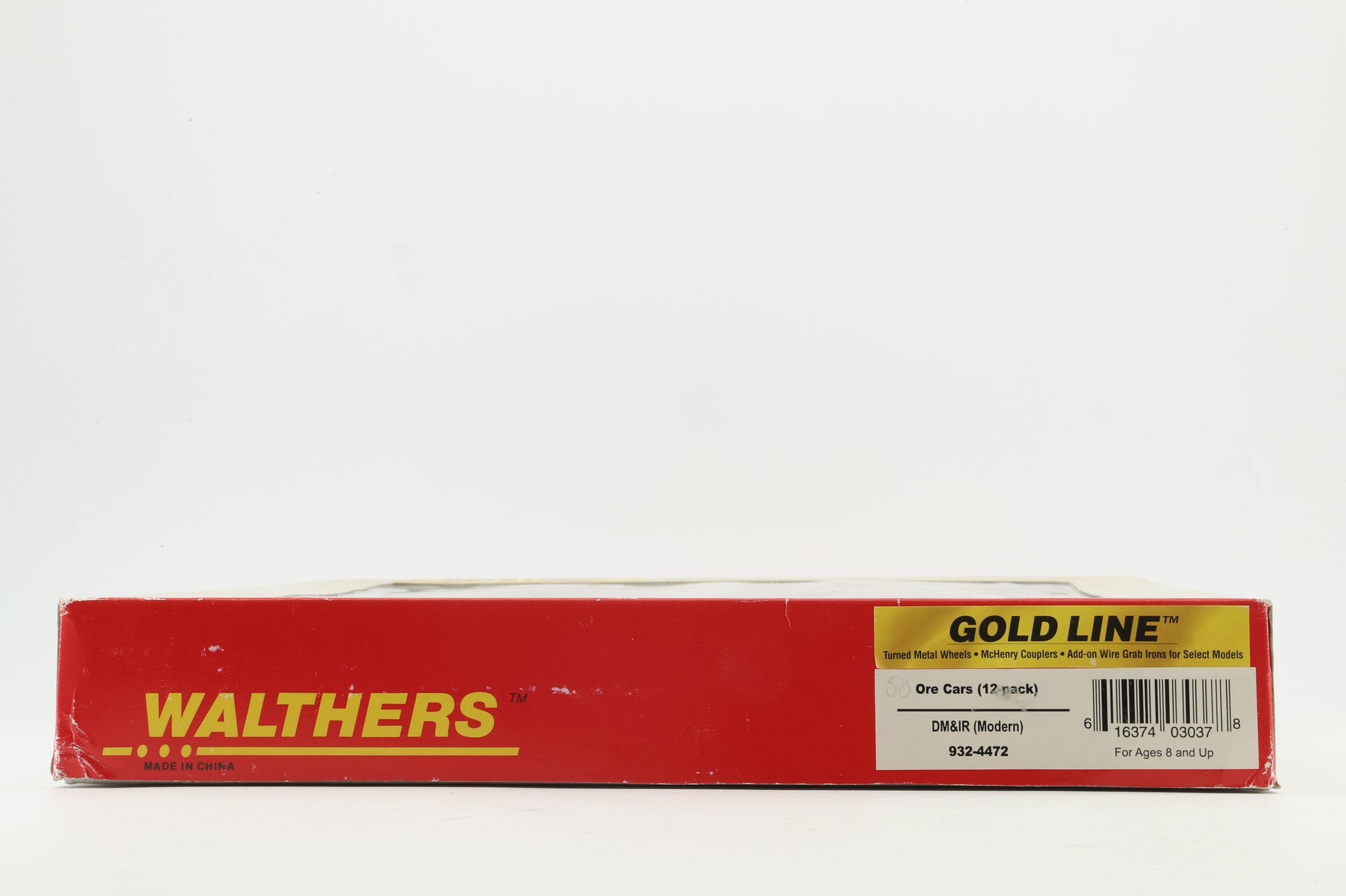 Walthers HO 932-4472 12-Pack of ore Cars in DMIR Brown (Modern)