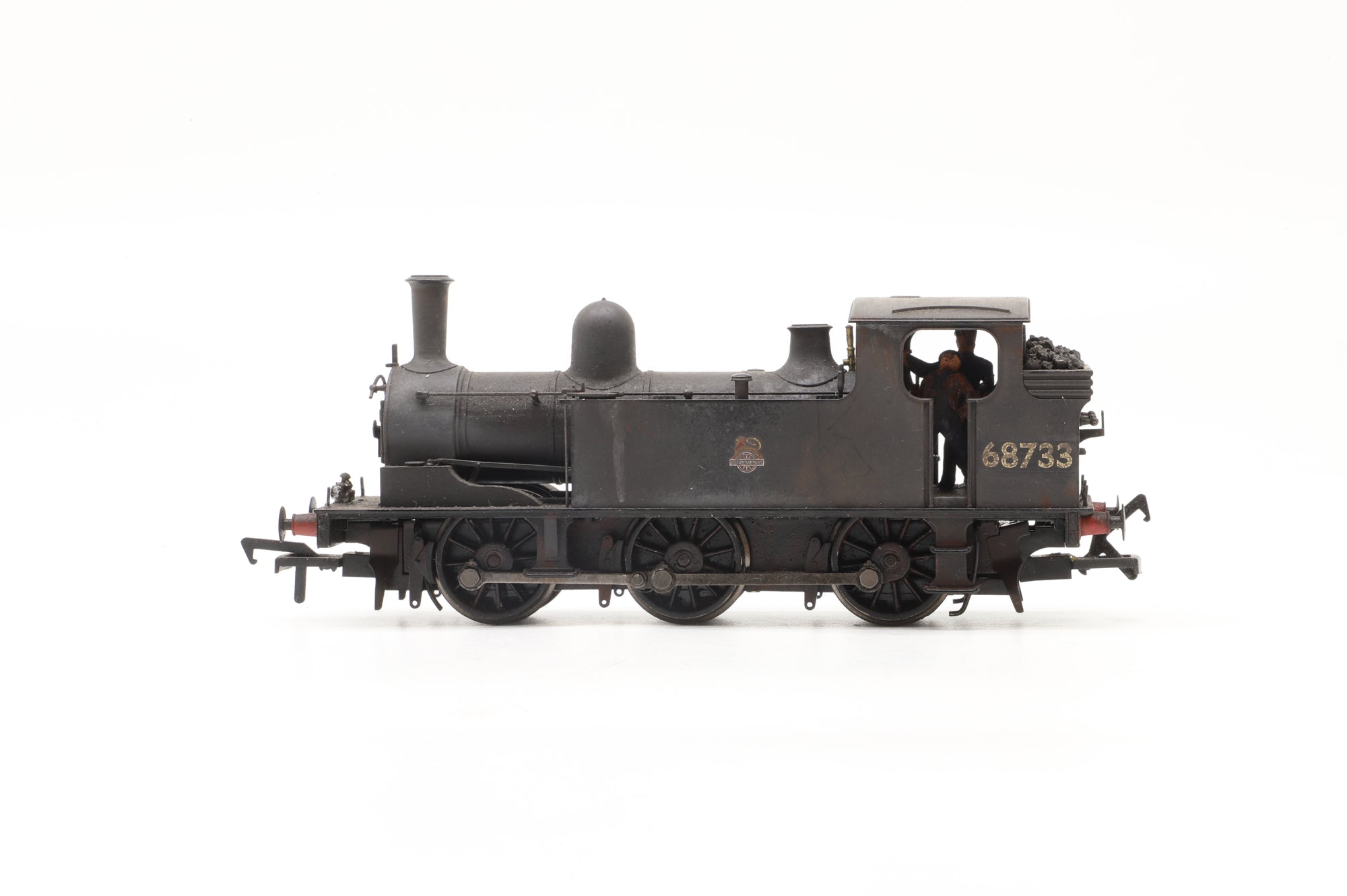 Bachmann OO 31-061 LNER J72 CLass '68733' BR Black Early Emblem Weathered DCC Fitted