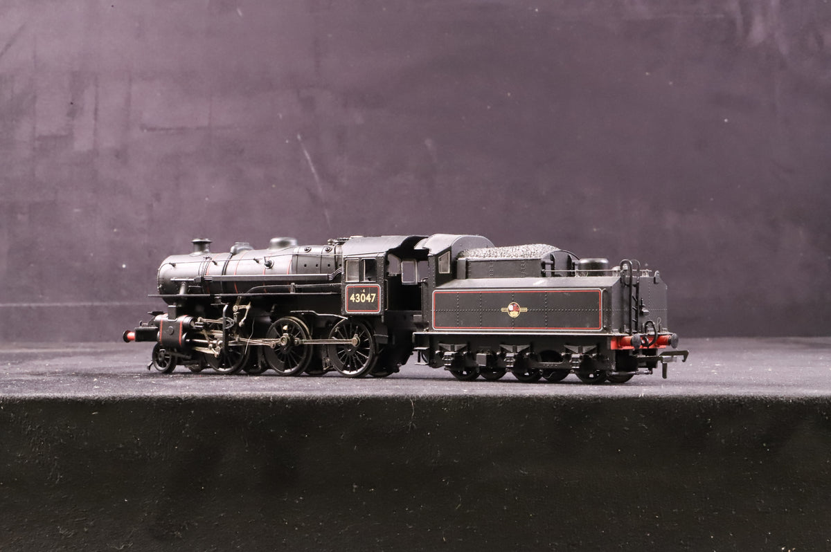 Bachmann OO 32-576 Ivatt Class 4 &#39;43047&#39; BR Lined Black L/C