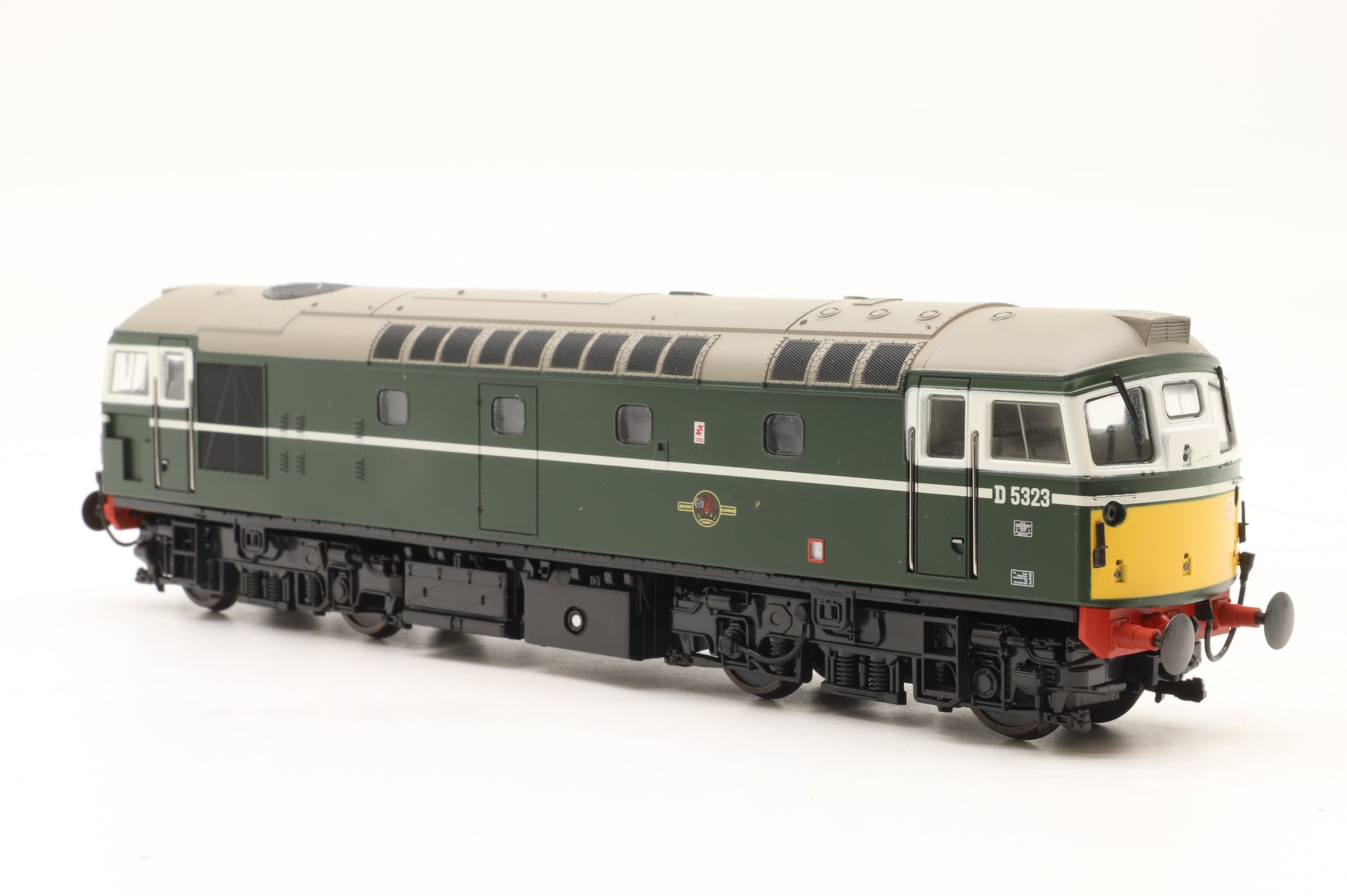 Heljan OO 2605 Class 26 BRCW Sulzer Diesel 'D5323' BR Green Small Yellow Panels