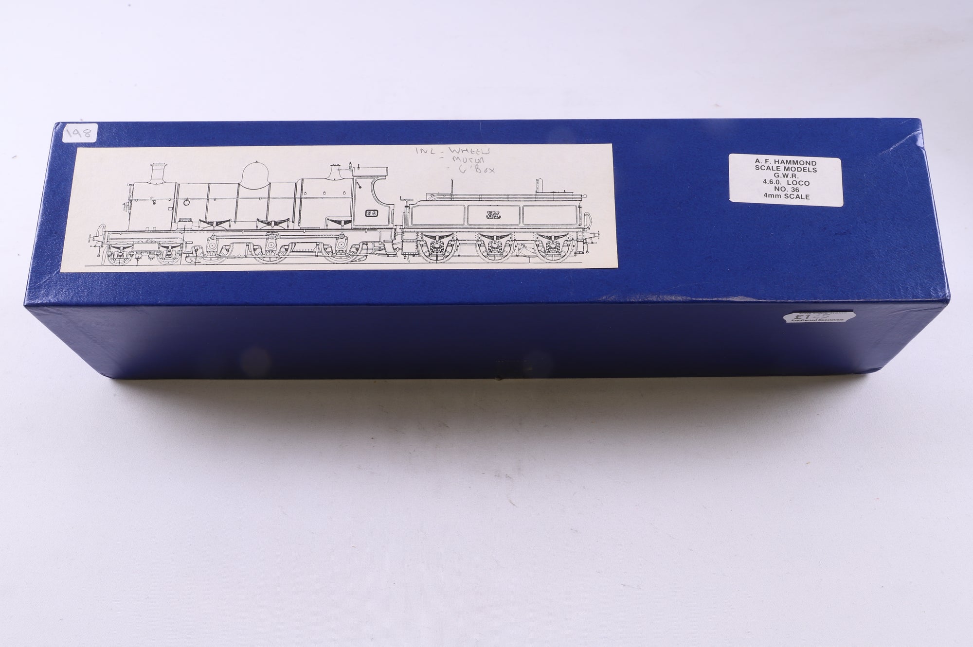A F Hammond Scale Models OO GWR 4-6-0 No.36 Kit