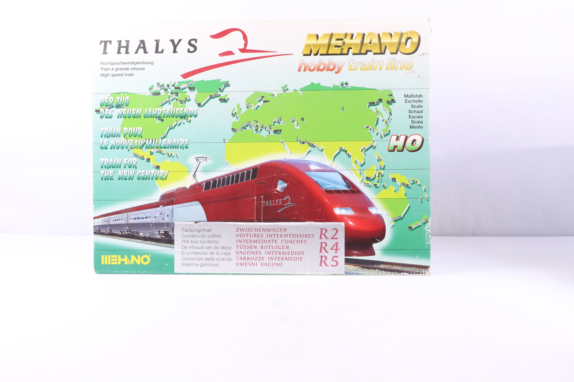 Mehano HO Thalys Train Set Inc. T678 & T675 DCC Fitted