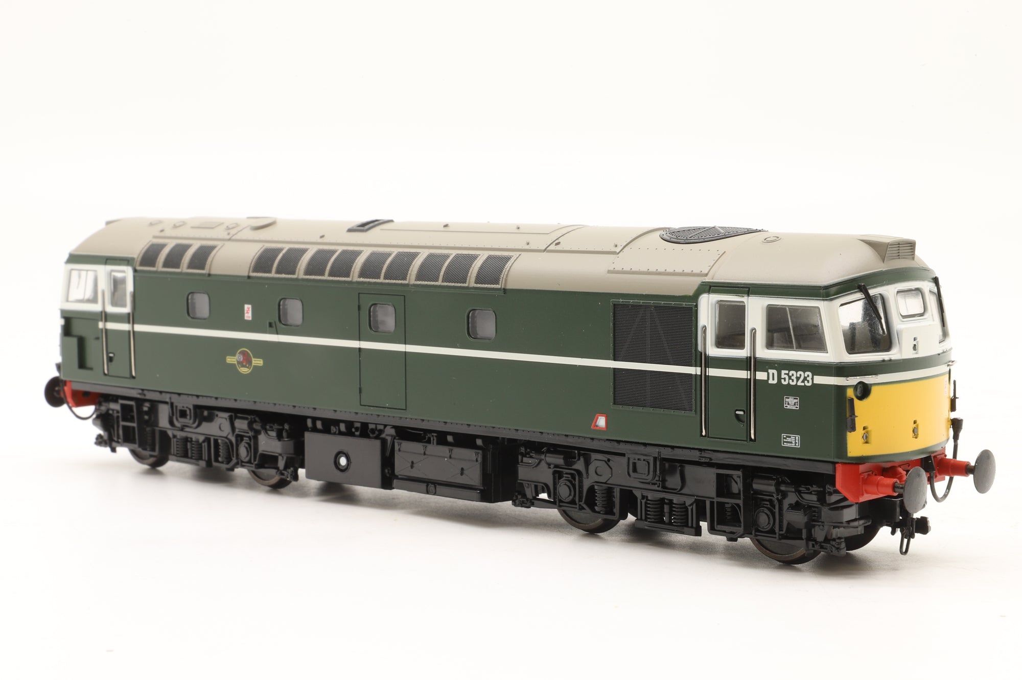 Heljan OO 2605 Class 26 BRCW Sulzer Diesel 'D5323' BR Green Small Yellow Panels